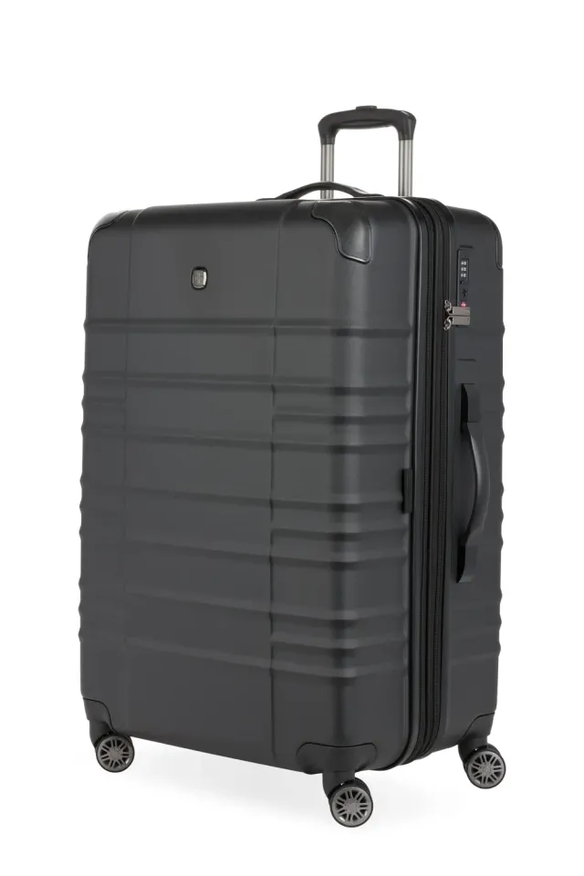 SWISSGEAR Cascade II Large kuffert sort stor