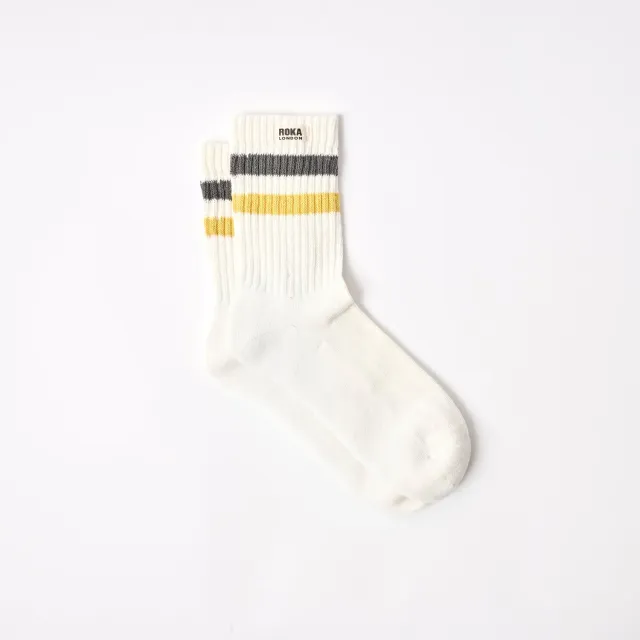 Roka London Windsor Crew sokker Faded Black herre