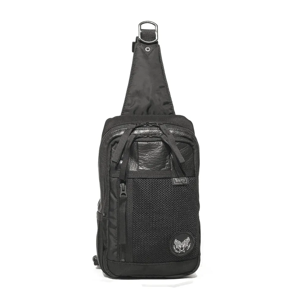 Harvest Label Custom HC-0102 slingtaske sort lodret bodybag