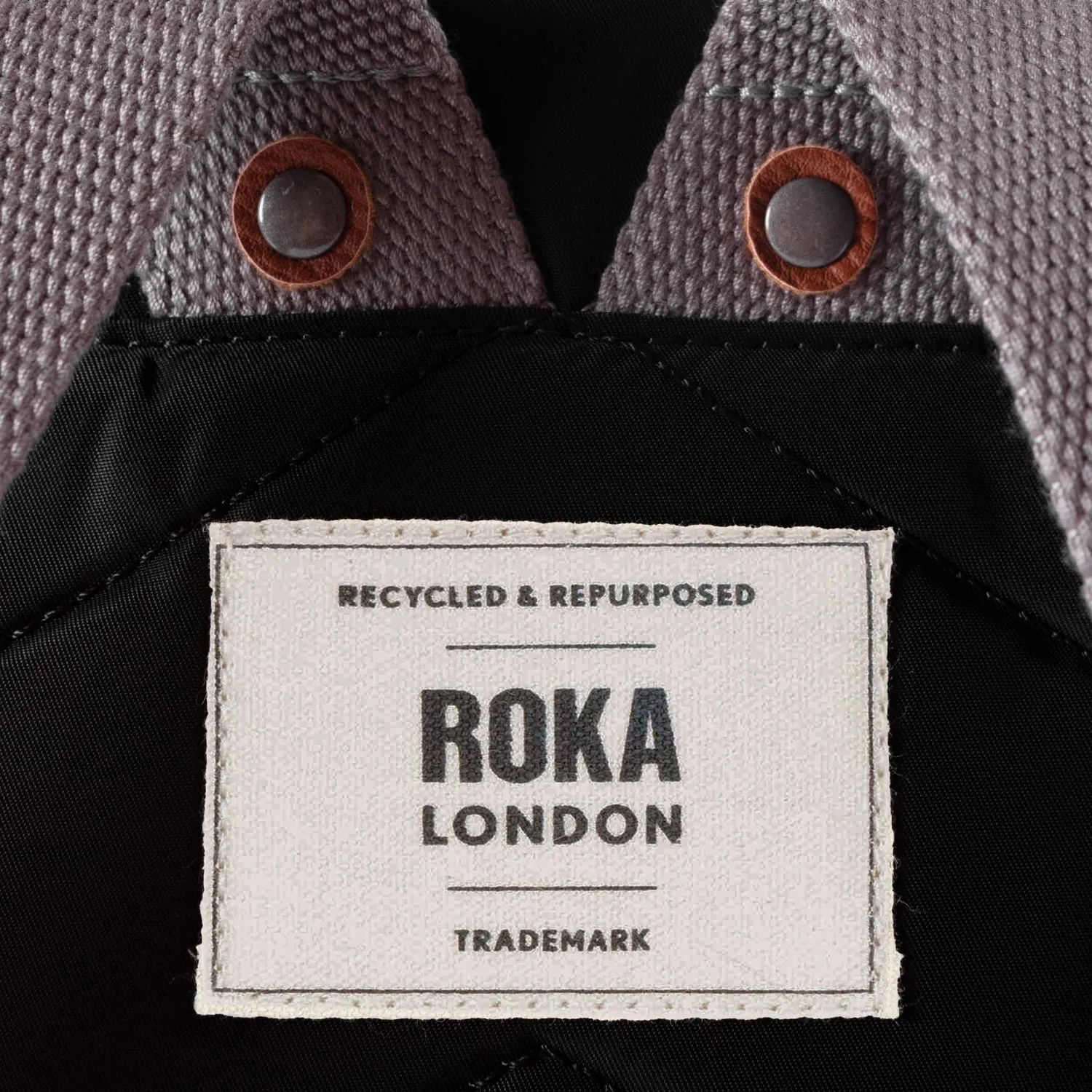 Roka Canfield Roll Top rygsæk sort Large med laptoprum