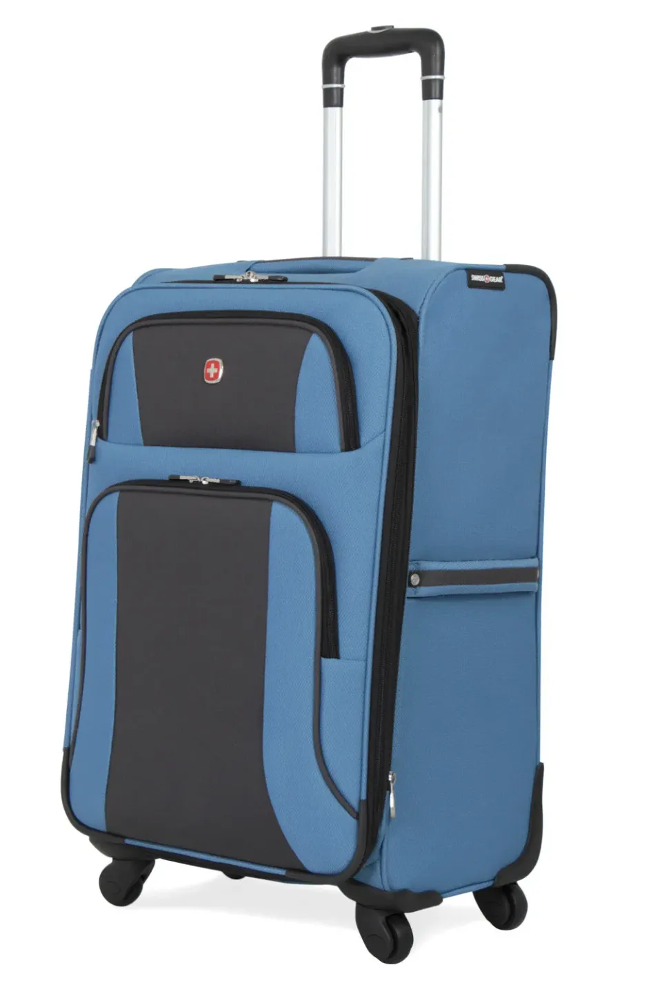 Swissgear 6110 Medium Checked Spinner kuffert Blue Black