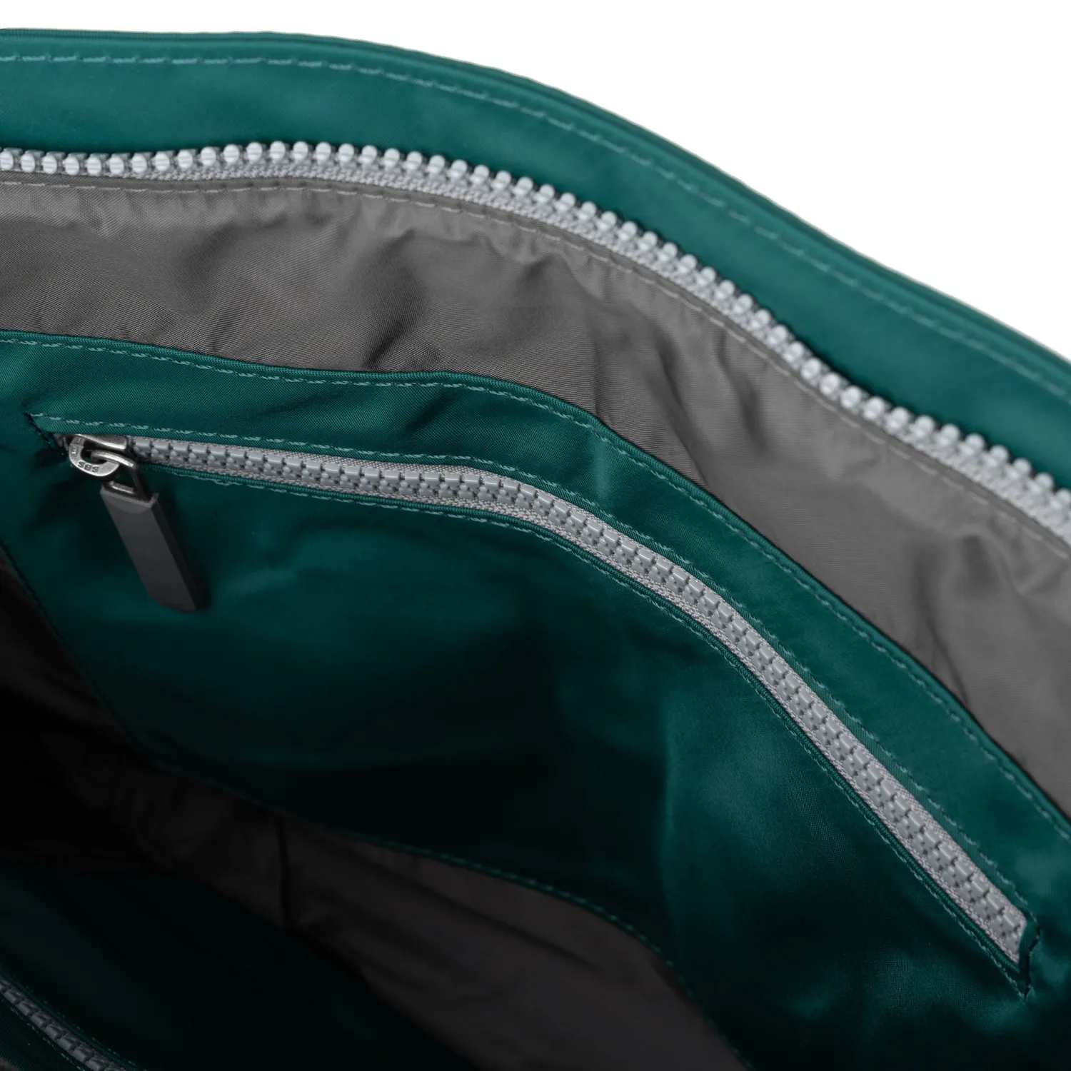 Roka London Moorgate messenger taske Teal laptop 15 tommer