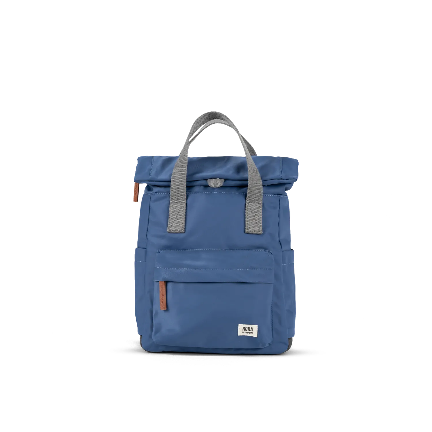 Roka London Canfield Roll Top rygsæk Burnt Blue Small vandafvisende