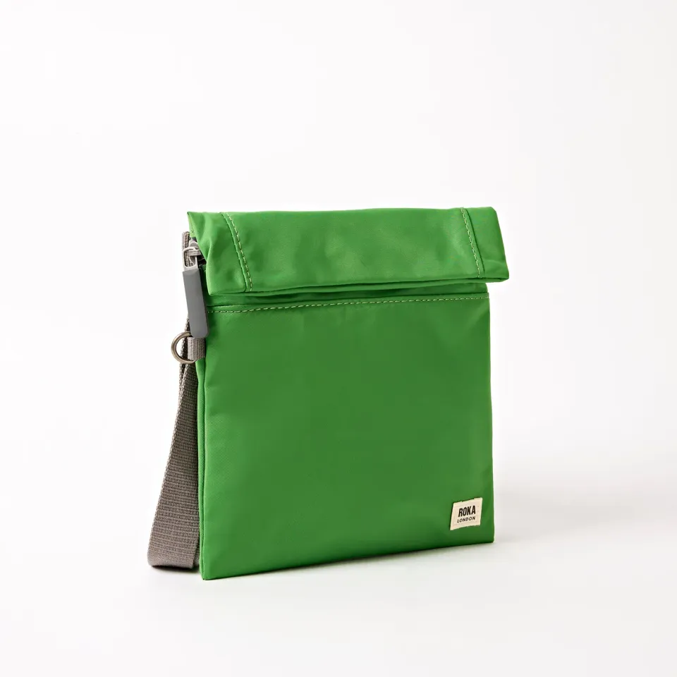 Roka London Stratford Small crossbody Online Lime 0,5 liter