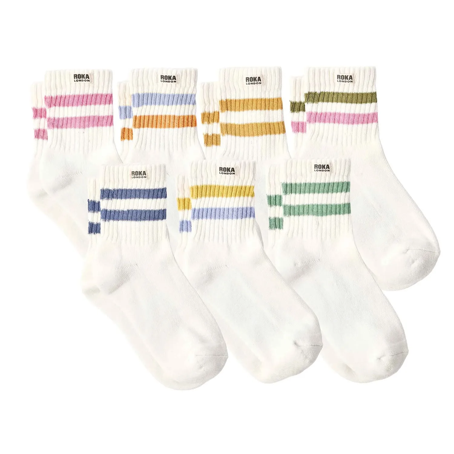Roka London Windsor Active strømper dame 3-pak bomuld