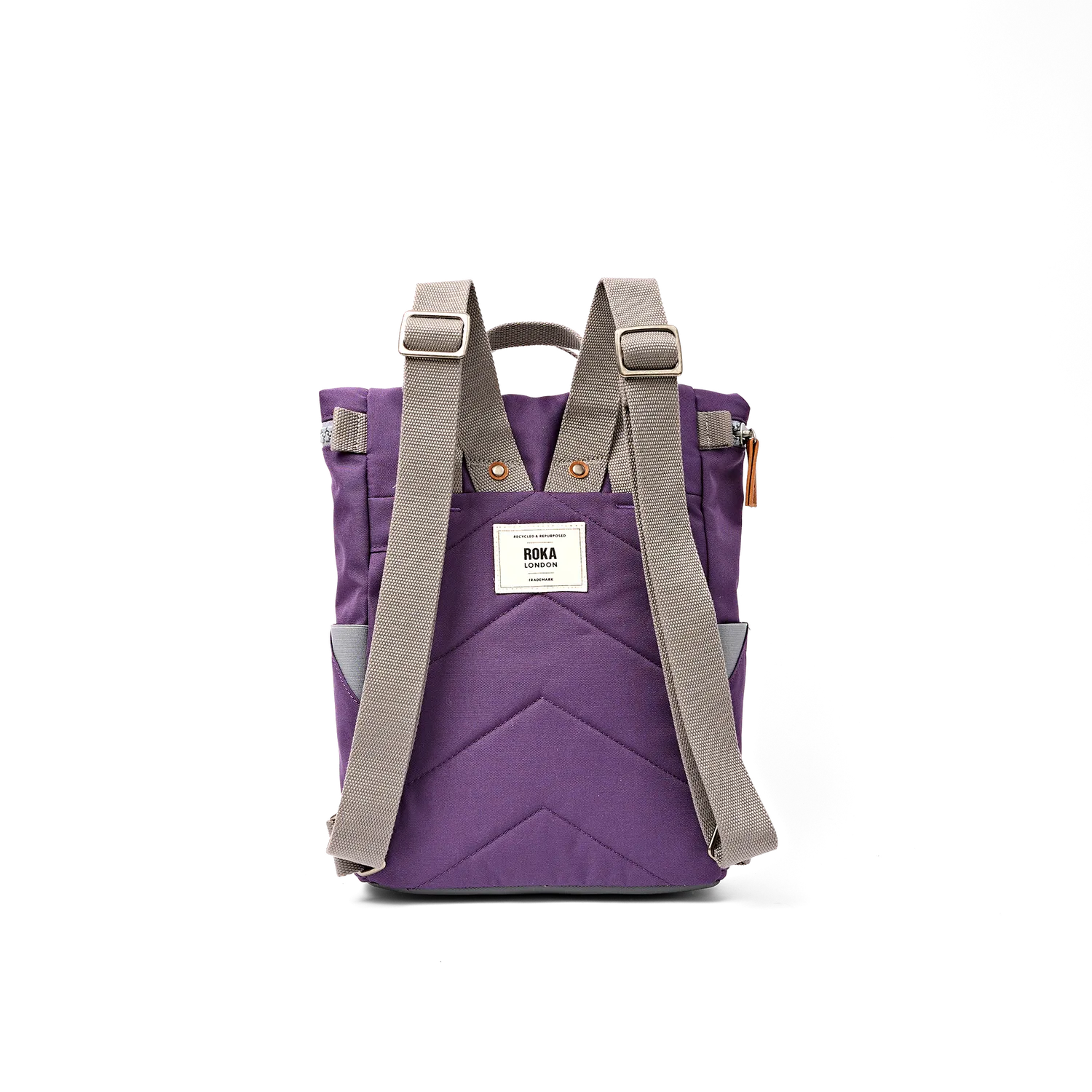 Roka London Finchley rygsæk Deep Grape med laptoprum