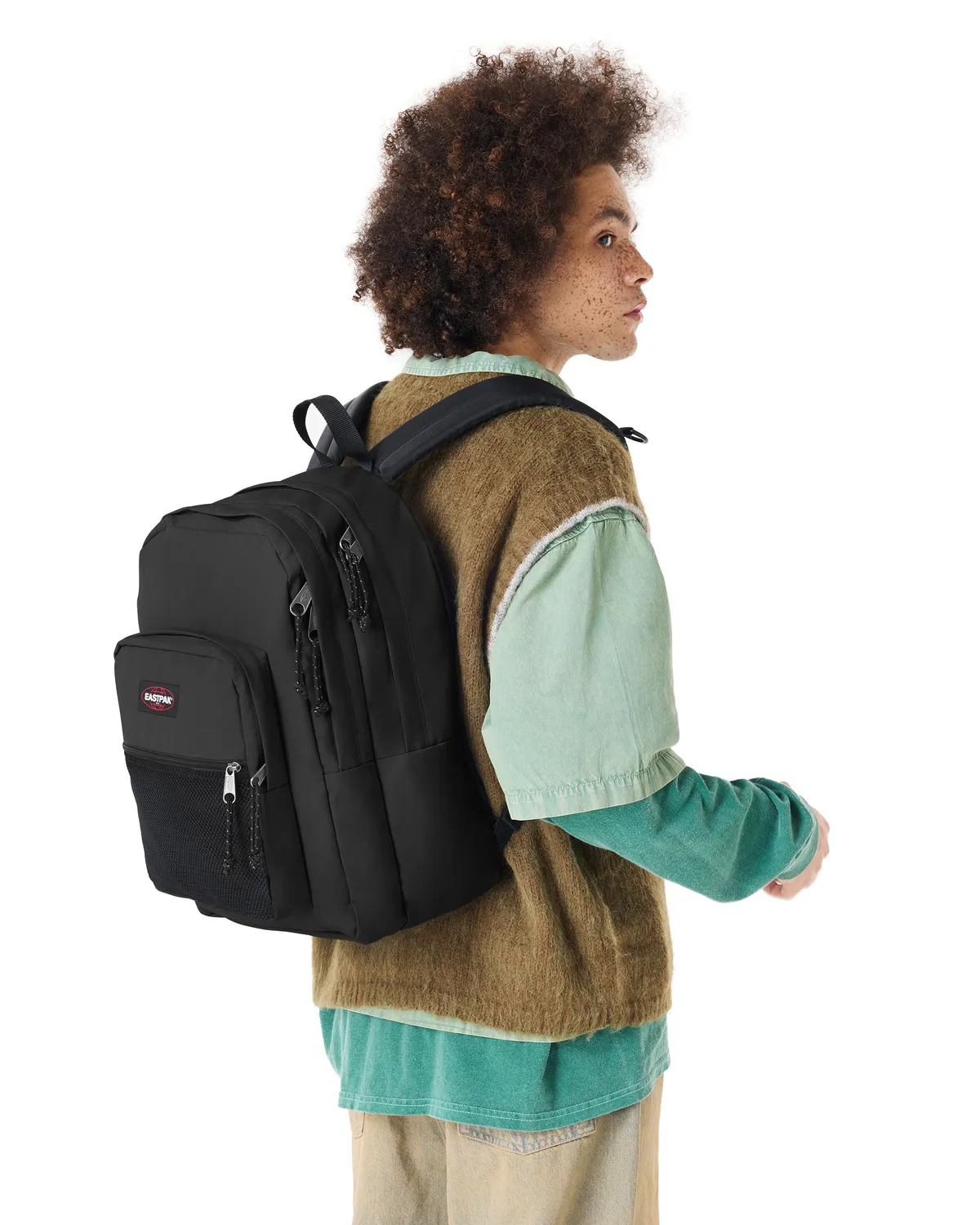 Eastpak Pinnacle rygsæk Black Large dobbeltrum