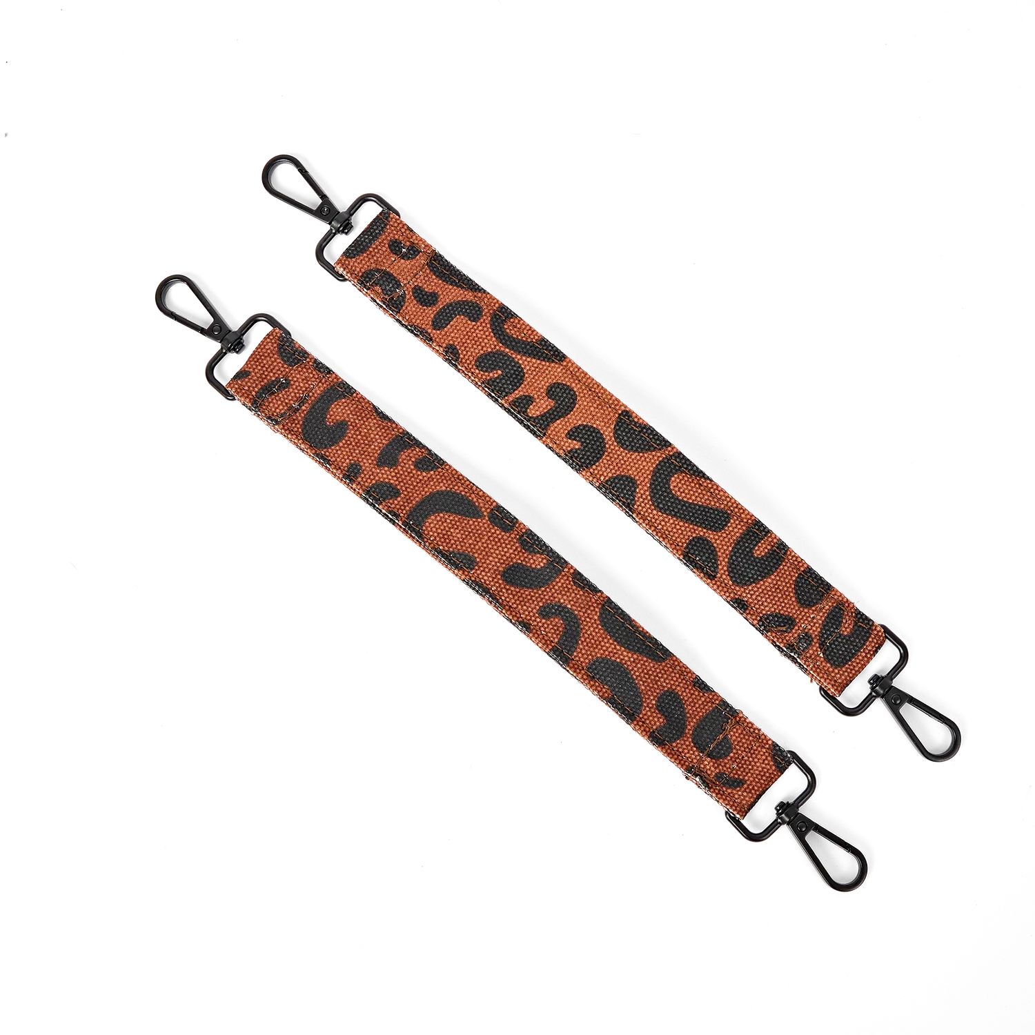 Roka London Somerset skuldertaske Large Scarlet Leopard pusle