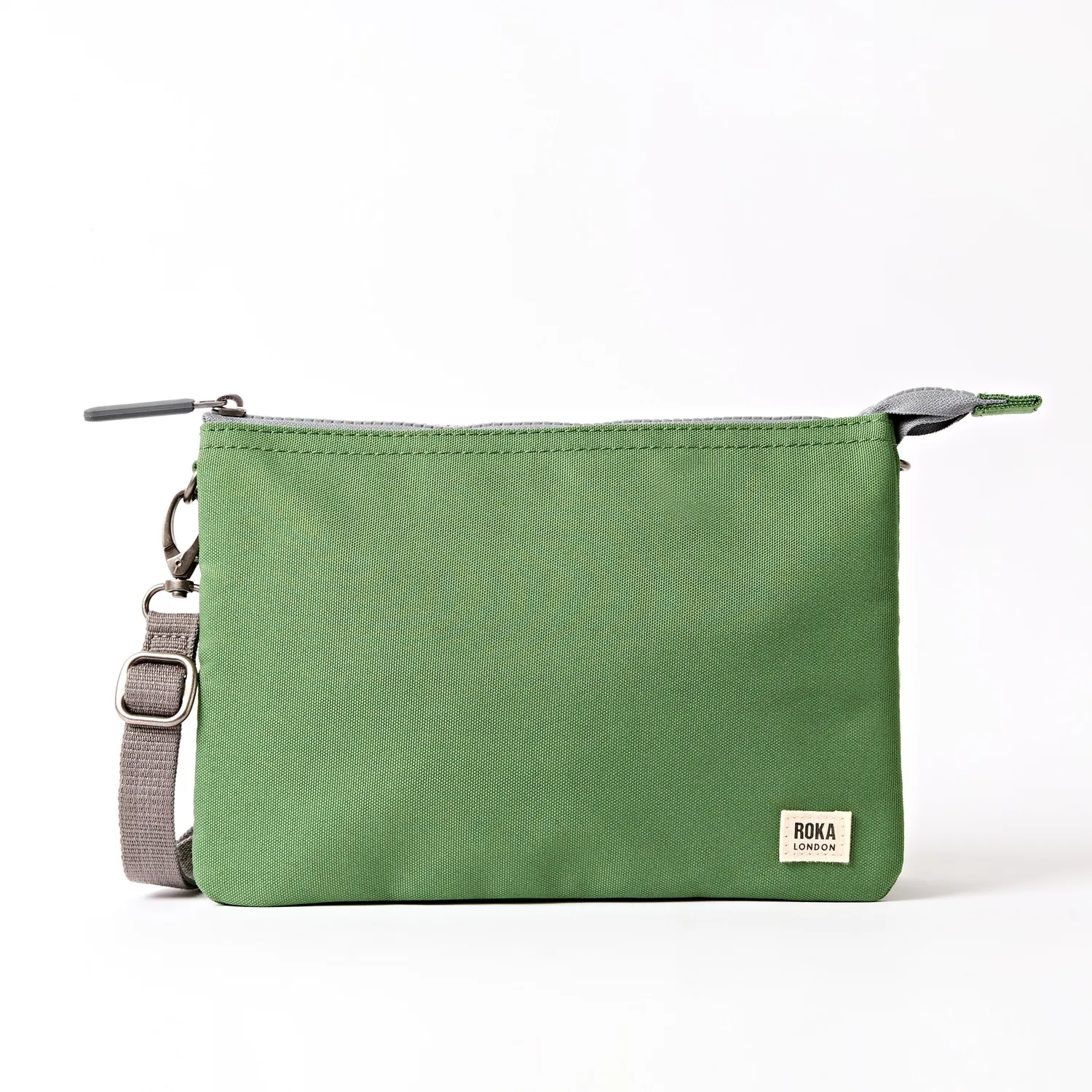 Roka London Carnaby XL crossbody taske Artichoke grøn