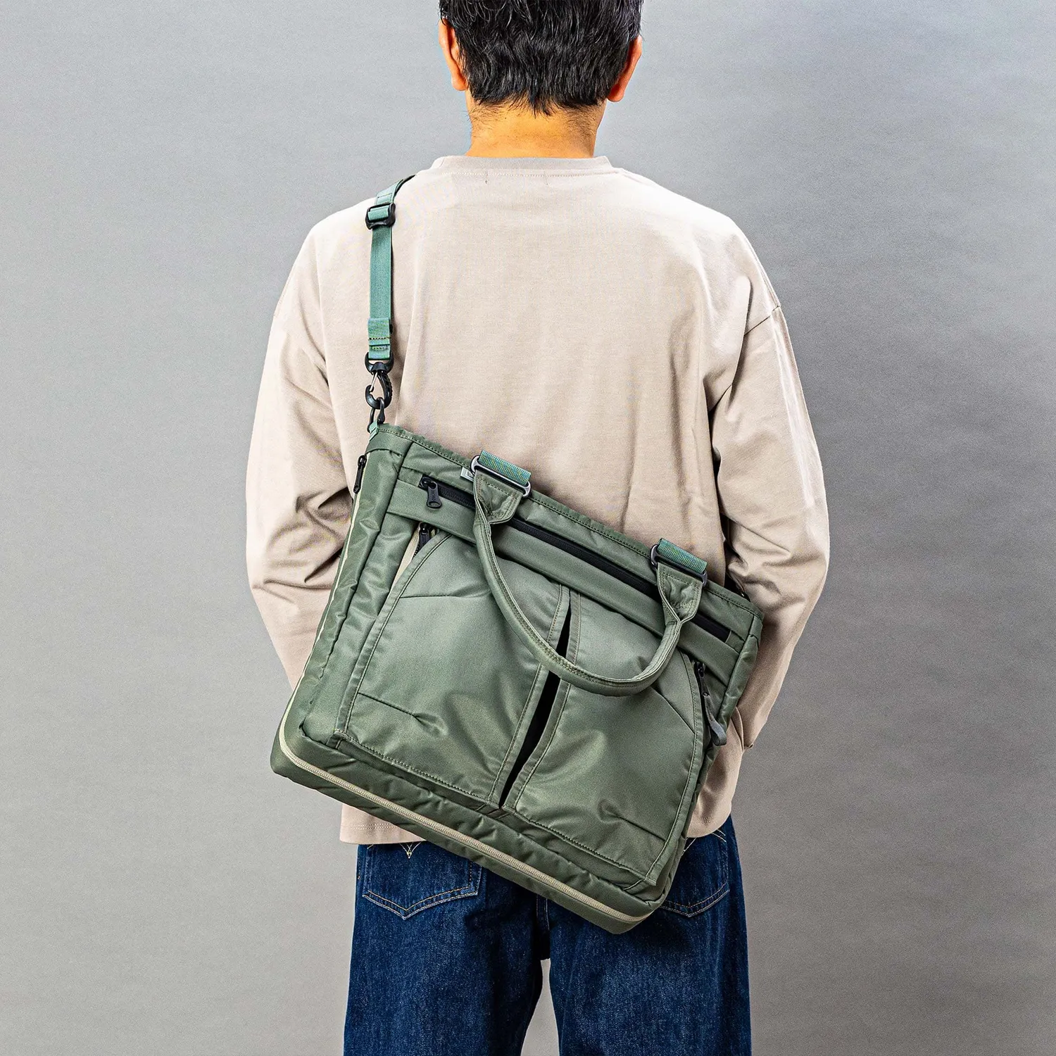 Harvest Label Urban HVT-0281 tote udvidelig genbrugsnylon
