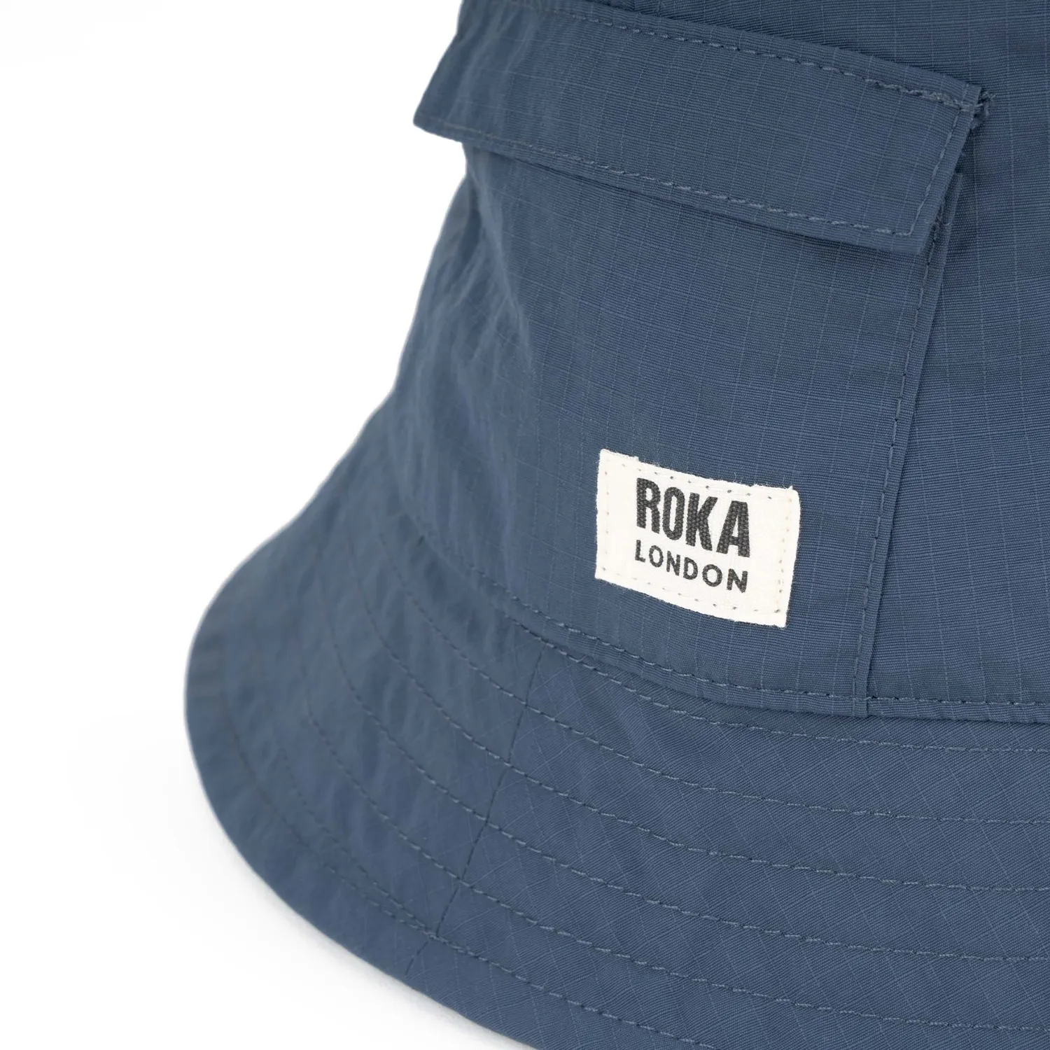 Roka London Bedford bøllehat Deep Blue One Size vandtæt