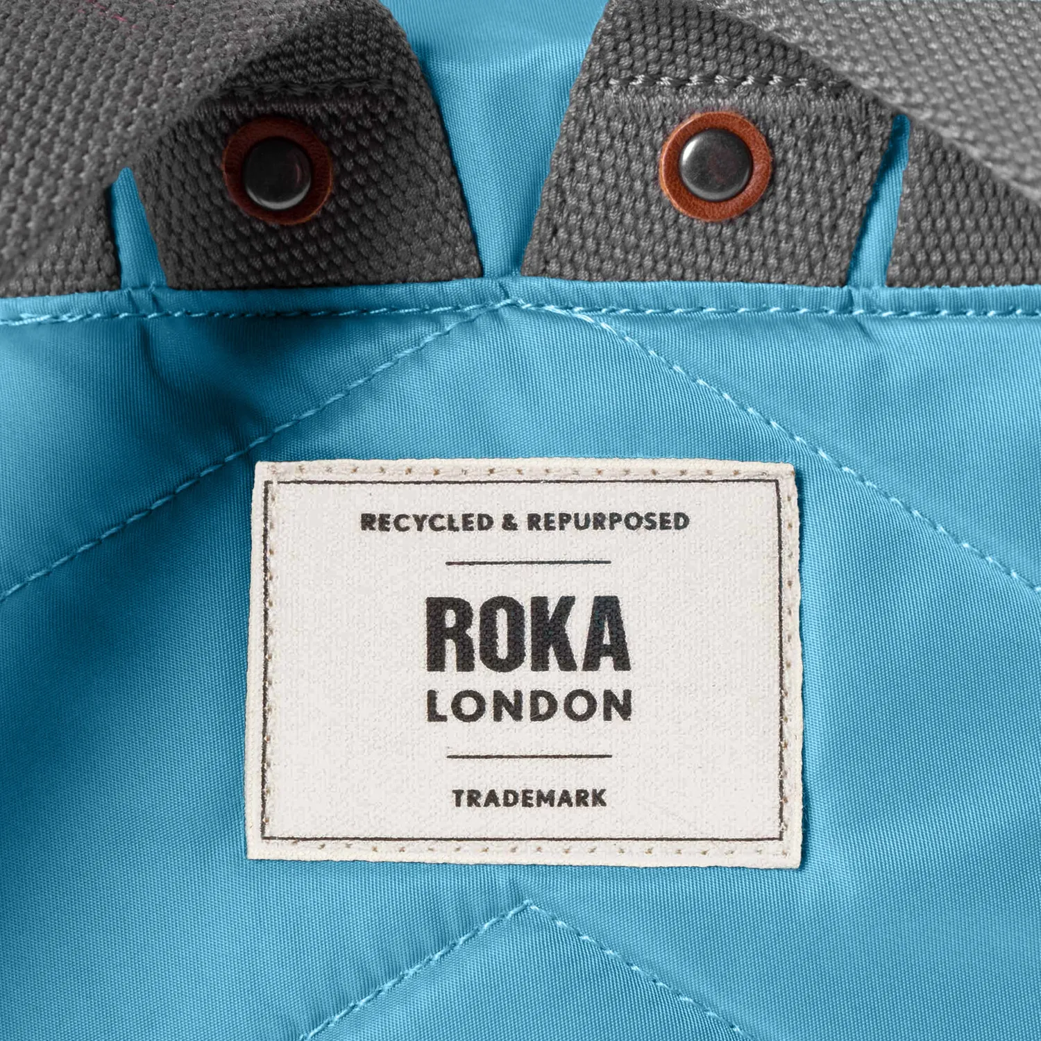 Roka London Canfield Small rygsæk petrol 9 liter
