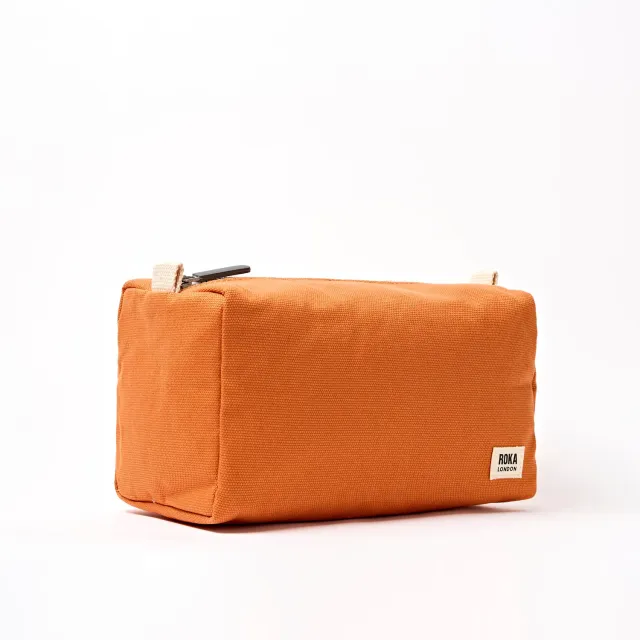 Roka London Maygrove toilettaske Small orange 4,8 liter