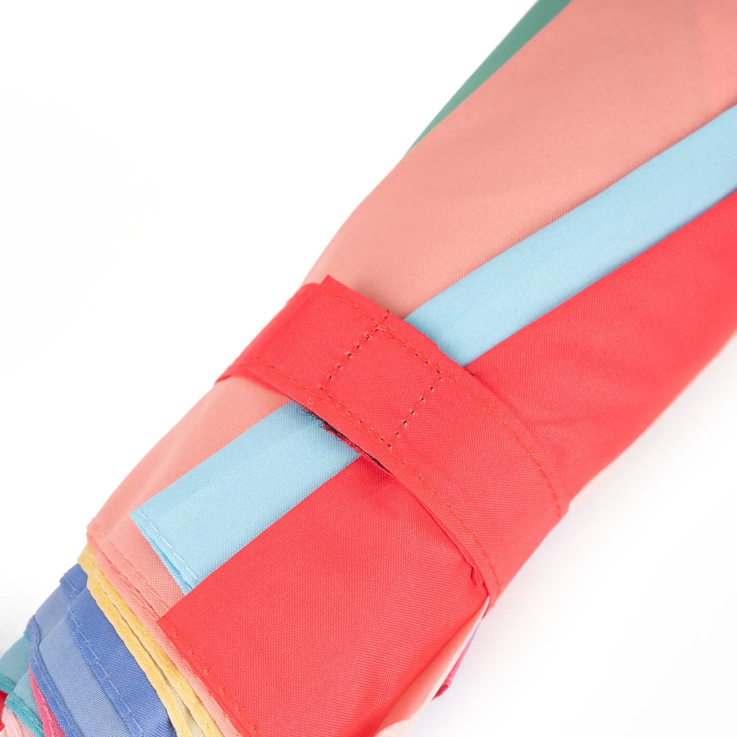 Roka London Waterloo paraply Bright Rainbow Medium