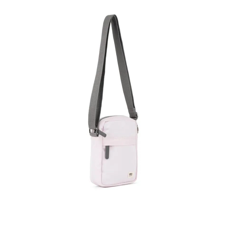 Roka London Bond Pocket crossbody taske small transcendent pink vejrbestandig