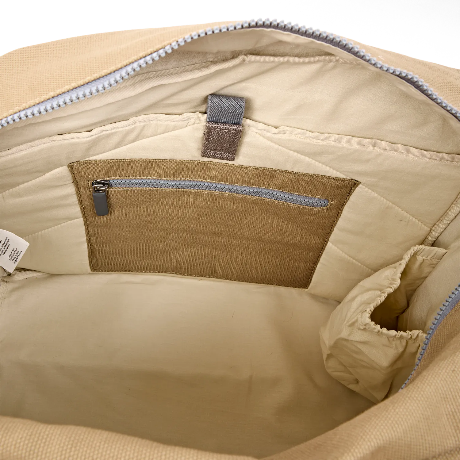 Roka London Sloane skuldertaske Safari Medium canvas