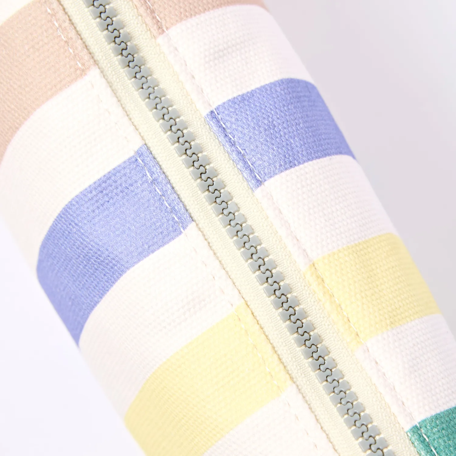 Roka London Maida Vale pouch Small pastel stripe bomuld