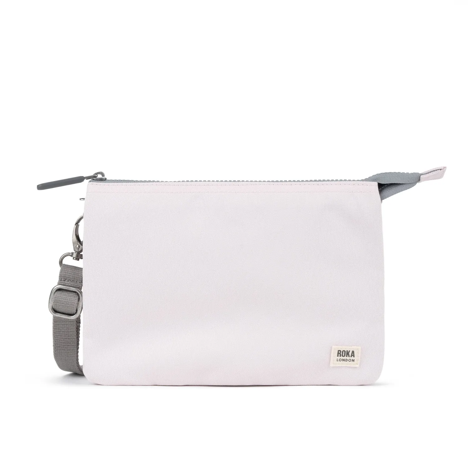 Roka London Carnaby XL crossbody taske transcendent pink vegan