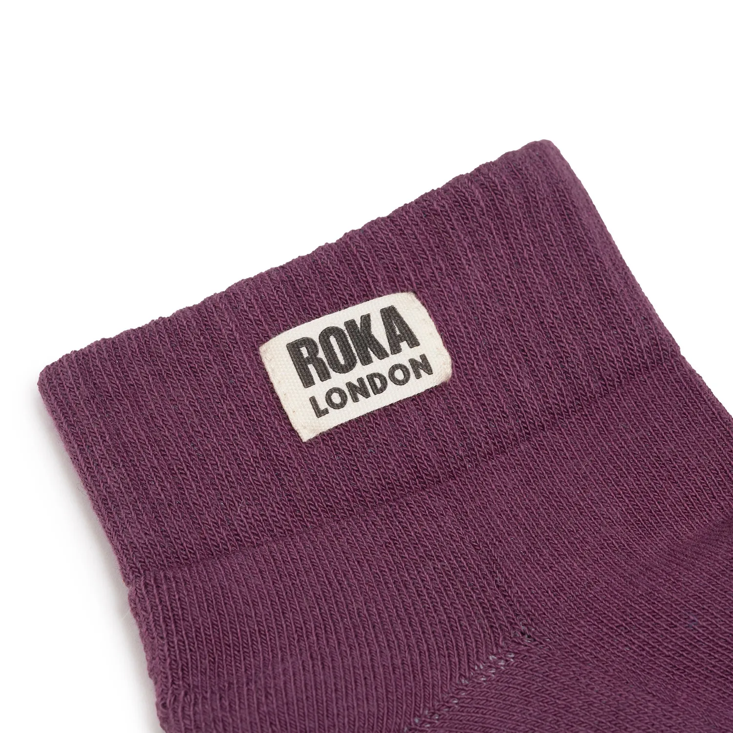 Roka London Wembley ankelstrømper Berry