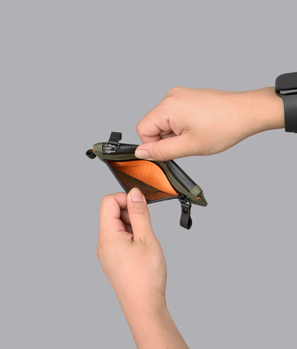 Alpaka Zip Pouch Pro Ultradyne pung grøn kompakt