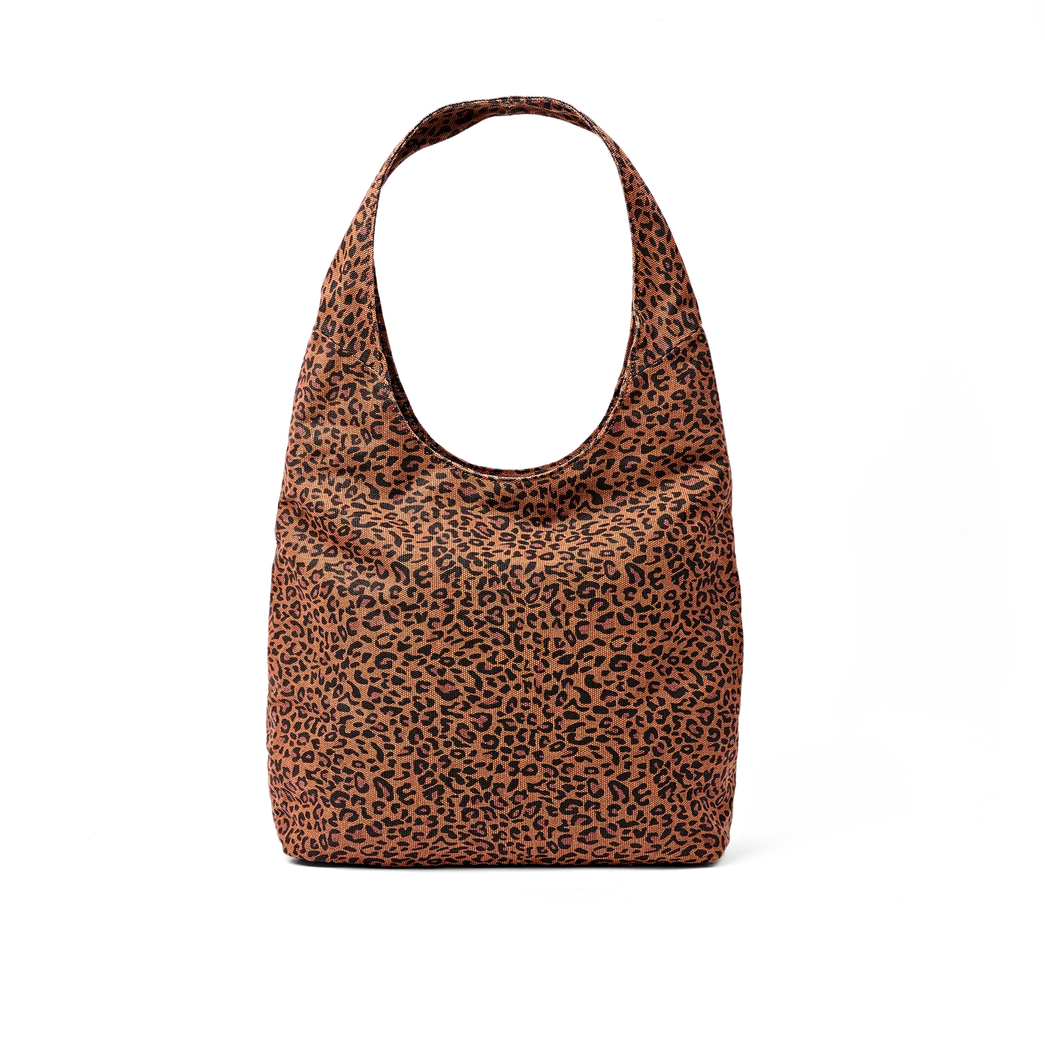 Roka London Hoxton Large skuldertaske Leopard Mini 15,3 liter