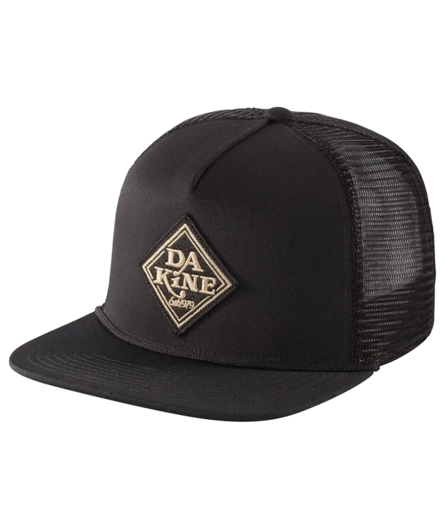 Dakine Classic Diamond Trucker kasket Black snapback