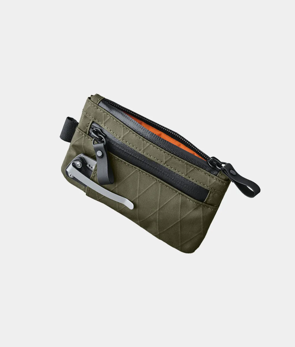 Alpaka Zip Pouch Pro kortpung sort X-Pac