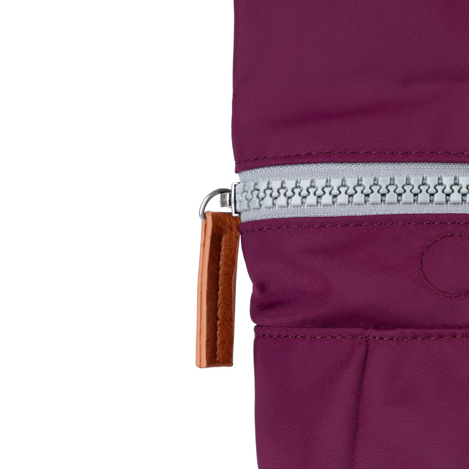 Roka London Canfield Roll Top rygsæk royal burgundy vandafvisende