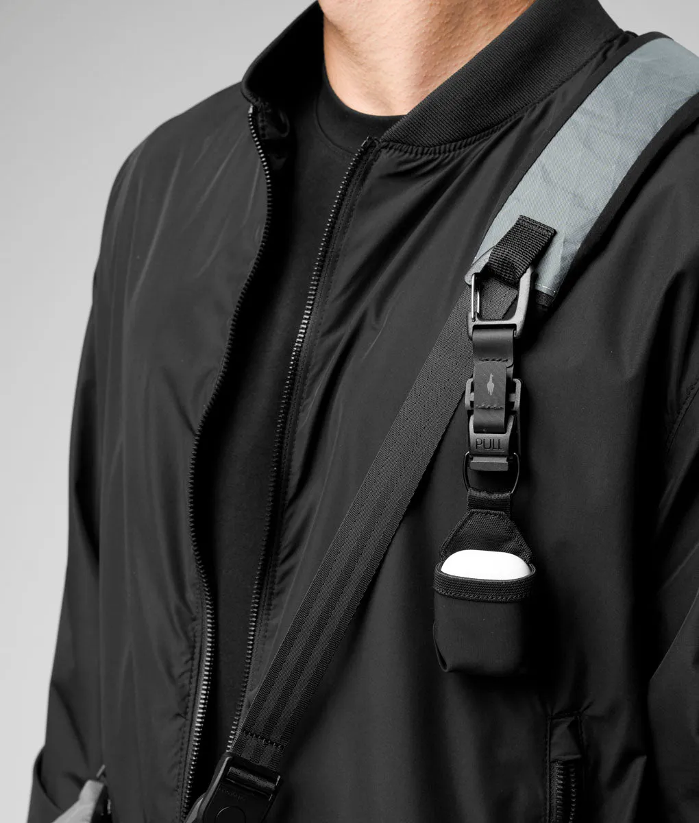 Alpaka Flow Satchel skuldertaske 2L slate gray vejrbestandig