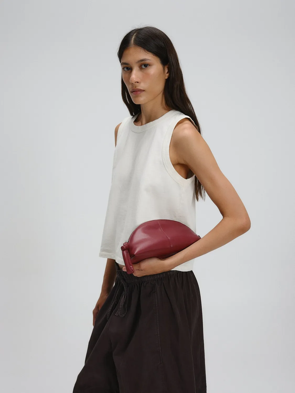 Ölend Eclipse clutch Sort vegansk læder