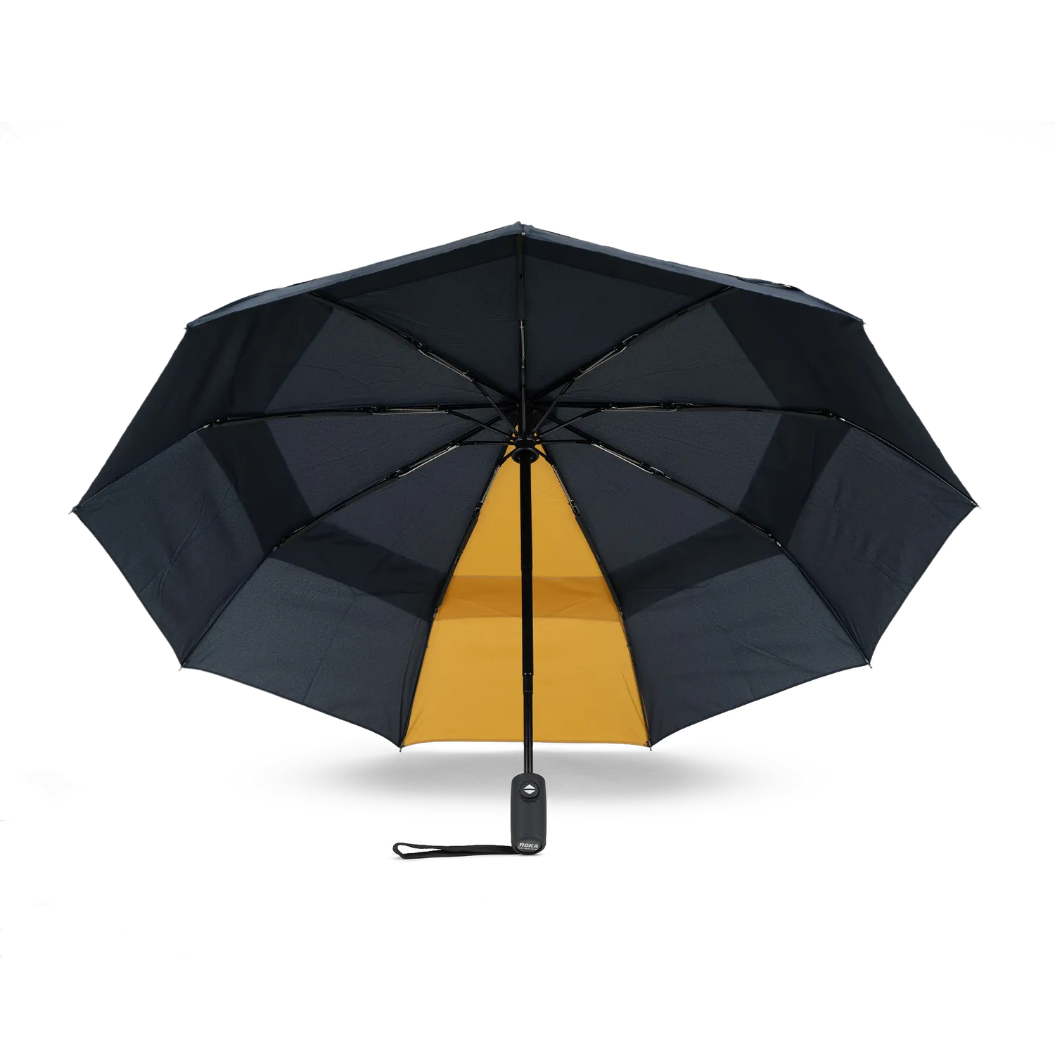 Roka London Waterloo Umbrella paraply Medium midnight 92 cm