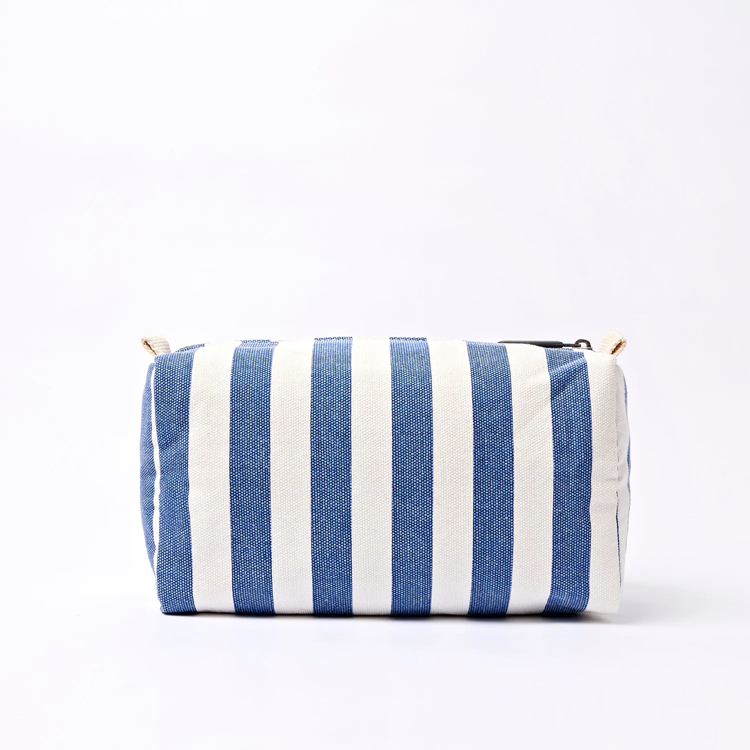 Roka London Maygrove Small toilettaske denim stribet