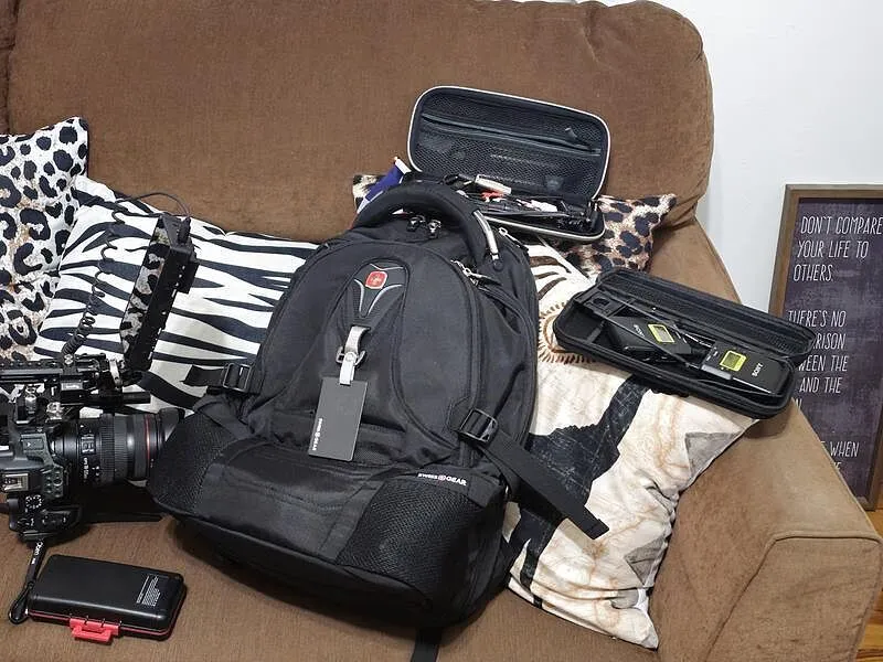 SWISSGEAR kuffertmærke personligt Black/White 2-pak