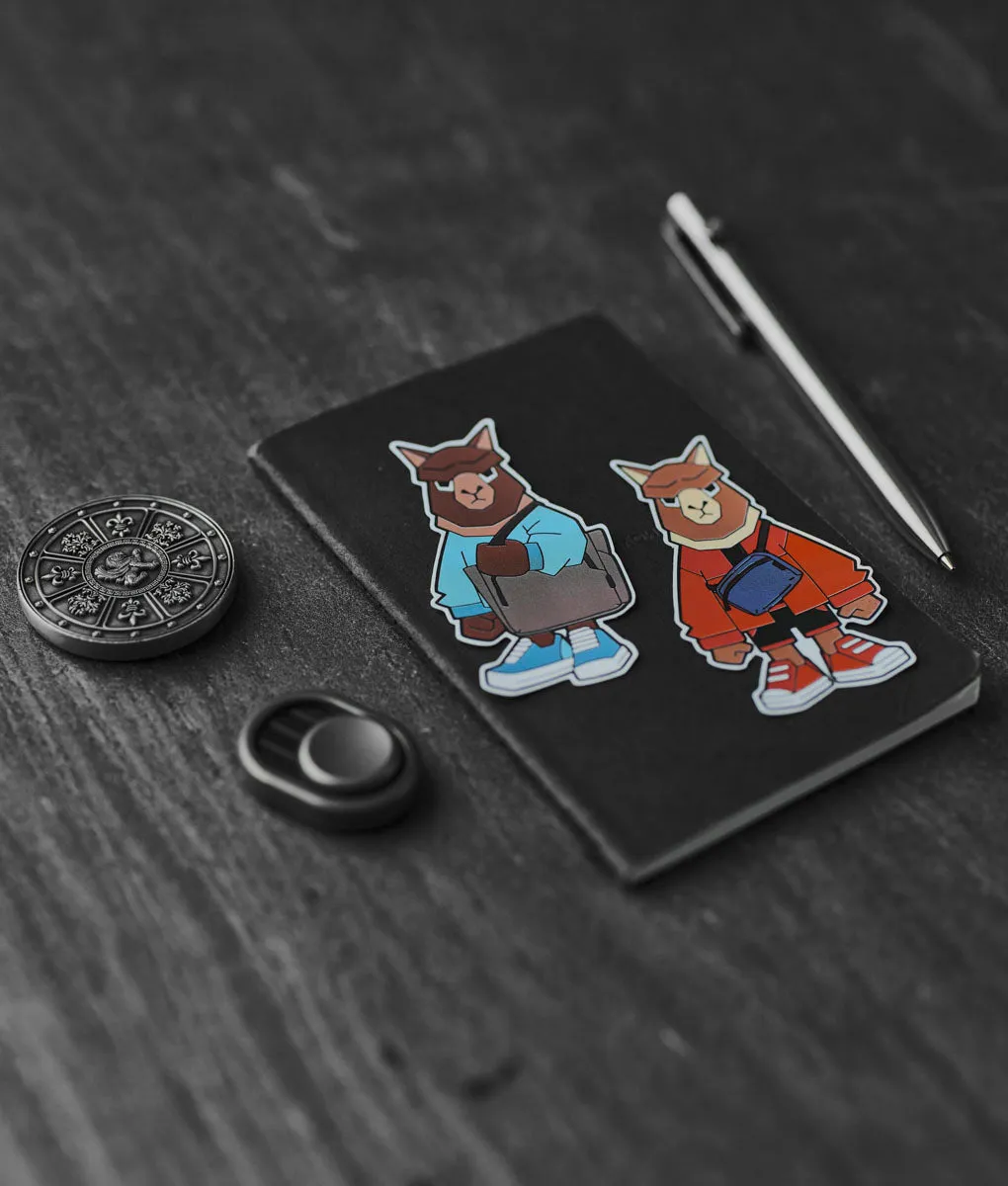 Alpaka Sticker Pack klistermærker 10 stk.