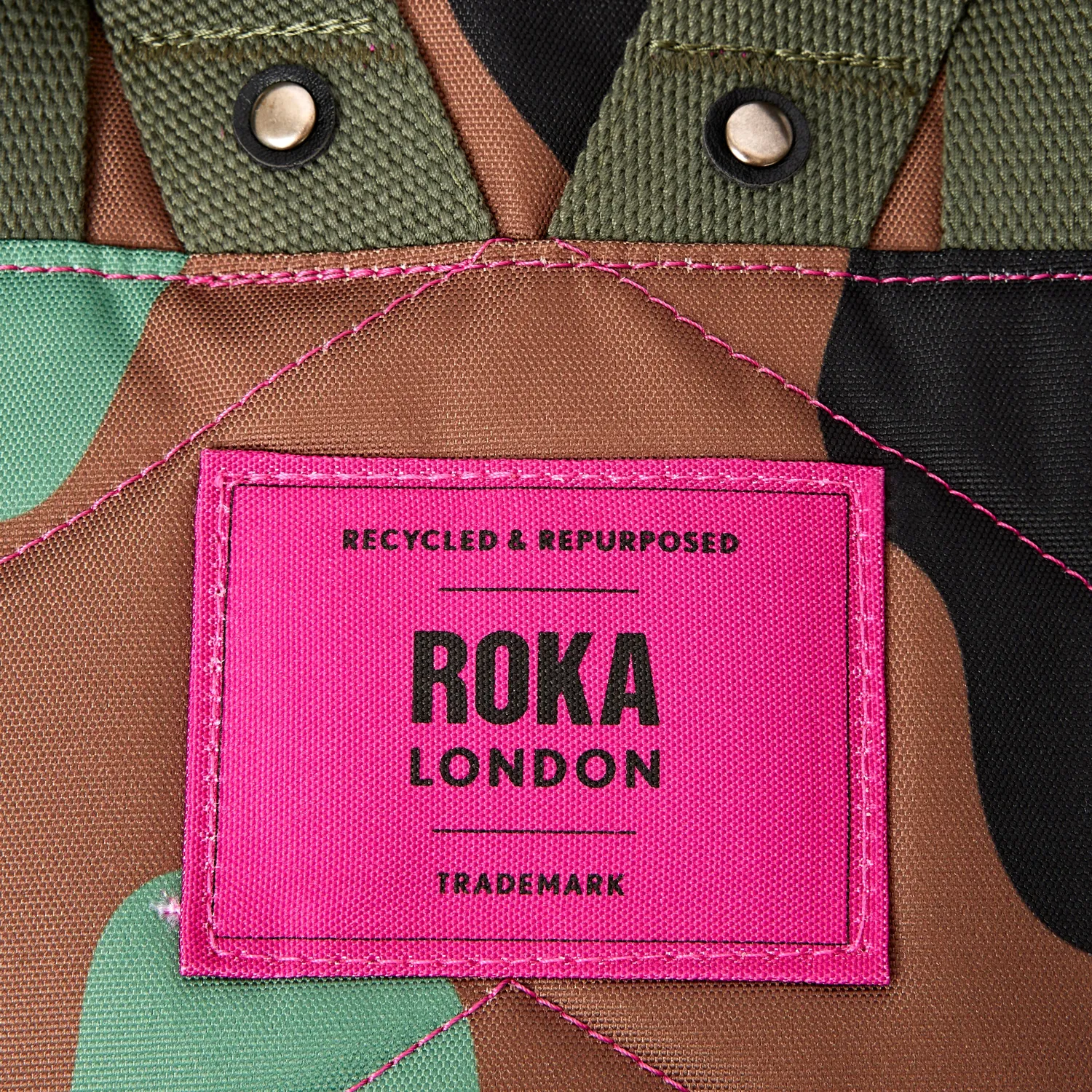 Roka London Camden J Medium rygsæk Vintage Camo 14,5 l