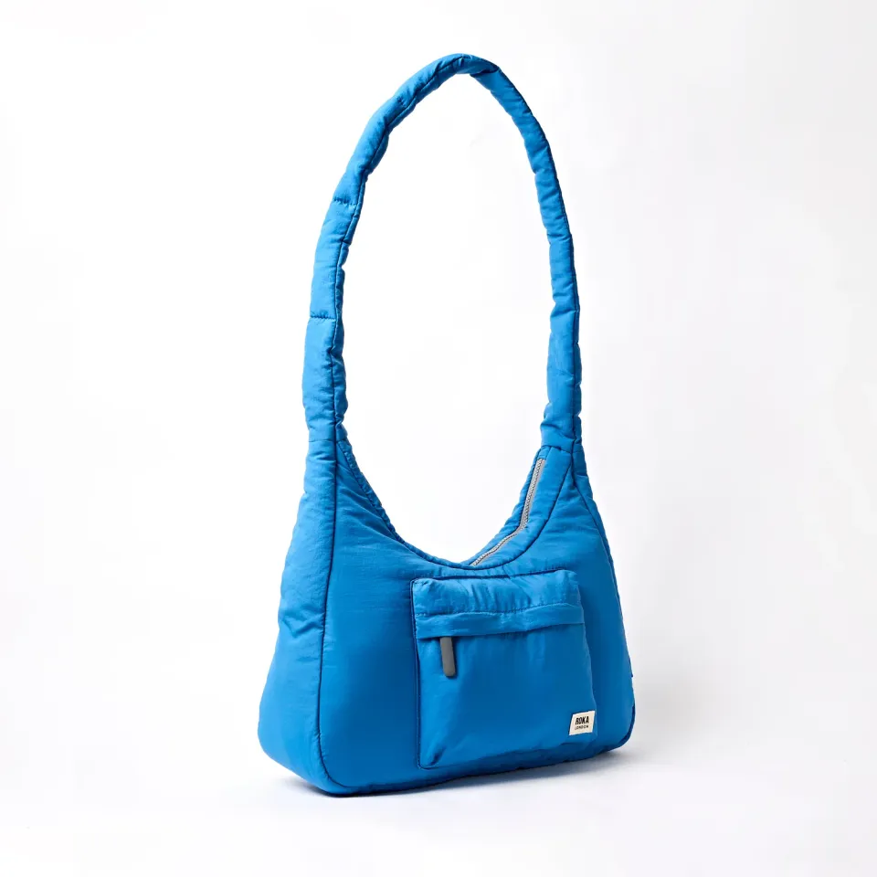 Roka London Belsize crossbody taske Malibu Blue Medium
