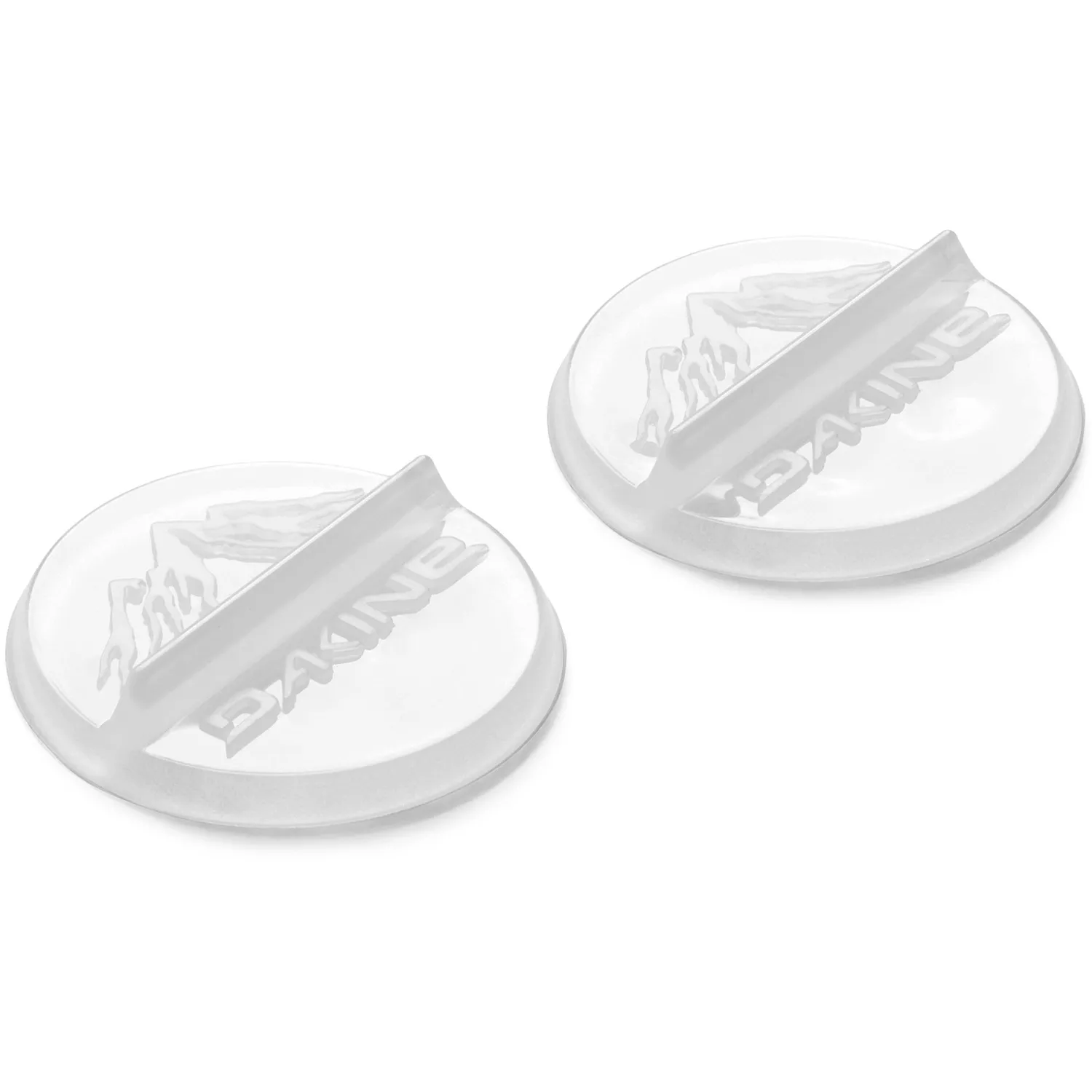 Dakine Round Scraper Stomps pads Clear White