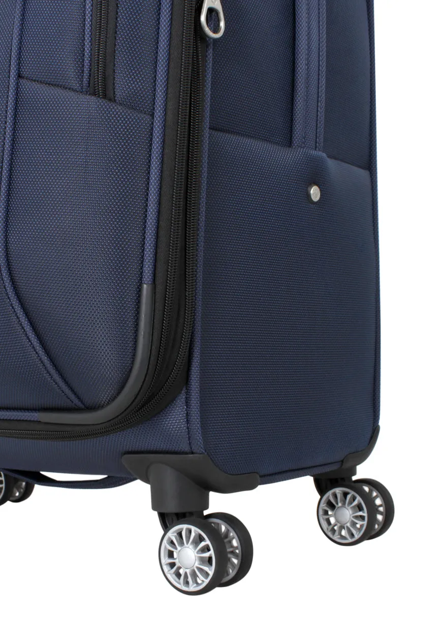 Swissgear 6182 kabinekuffert blå udvidelig spinner