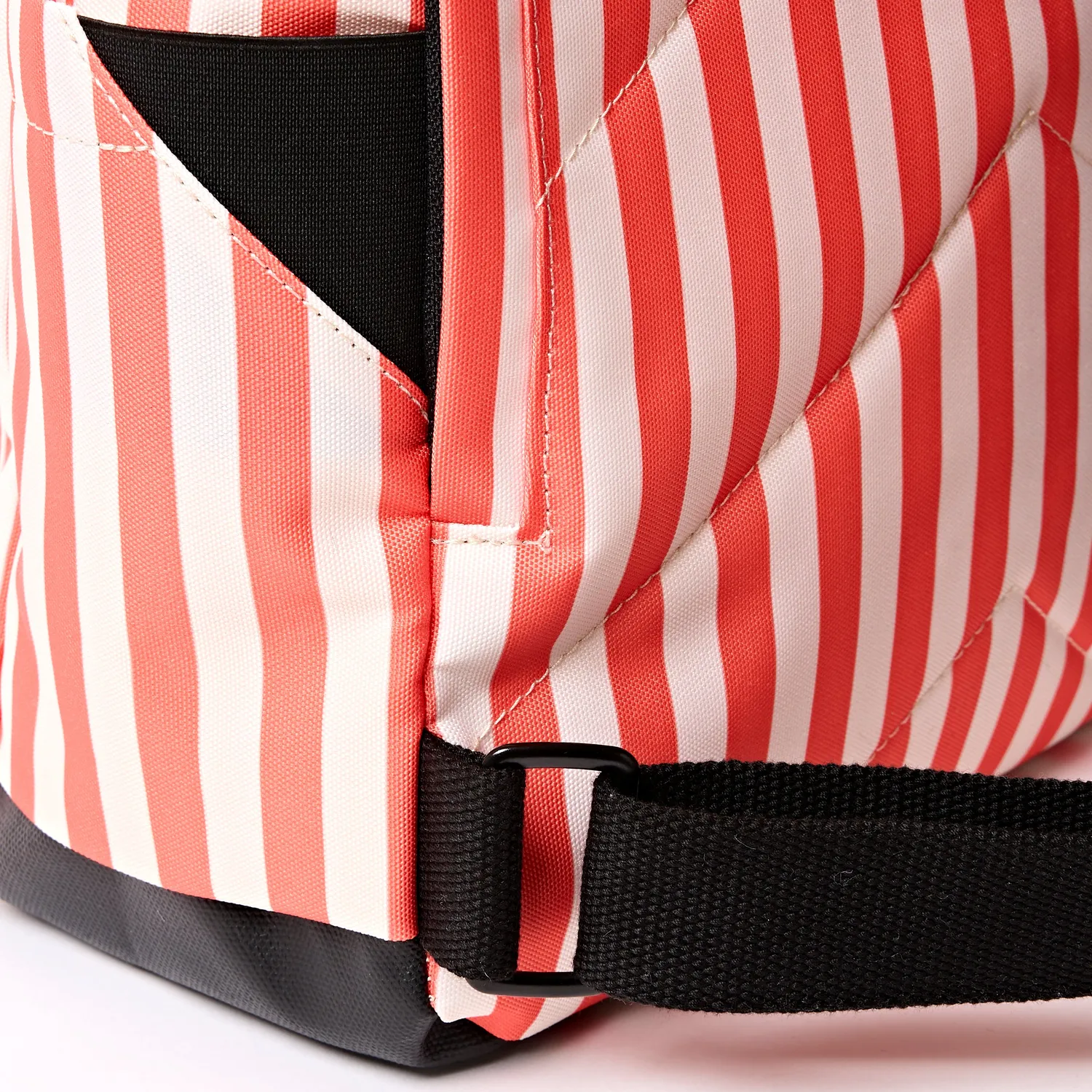 Roka London Canfield Small rygsæk coral stripe 9,8 liter