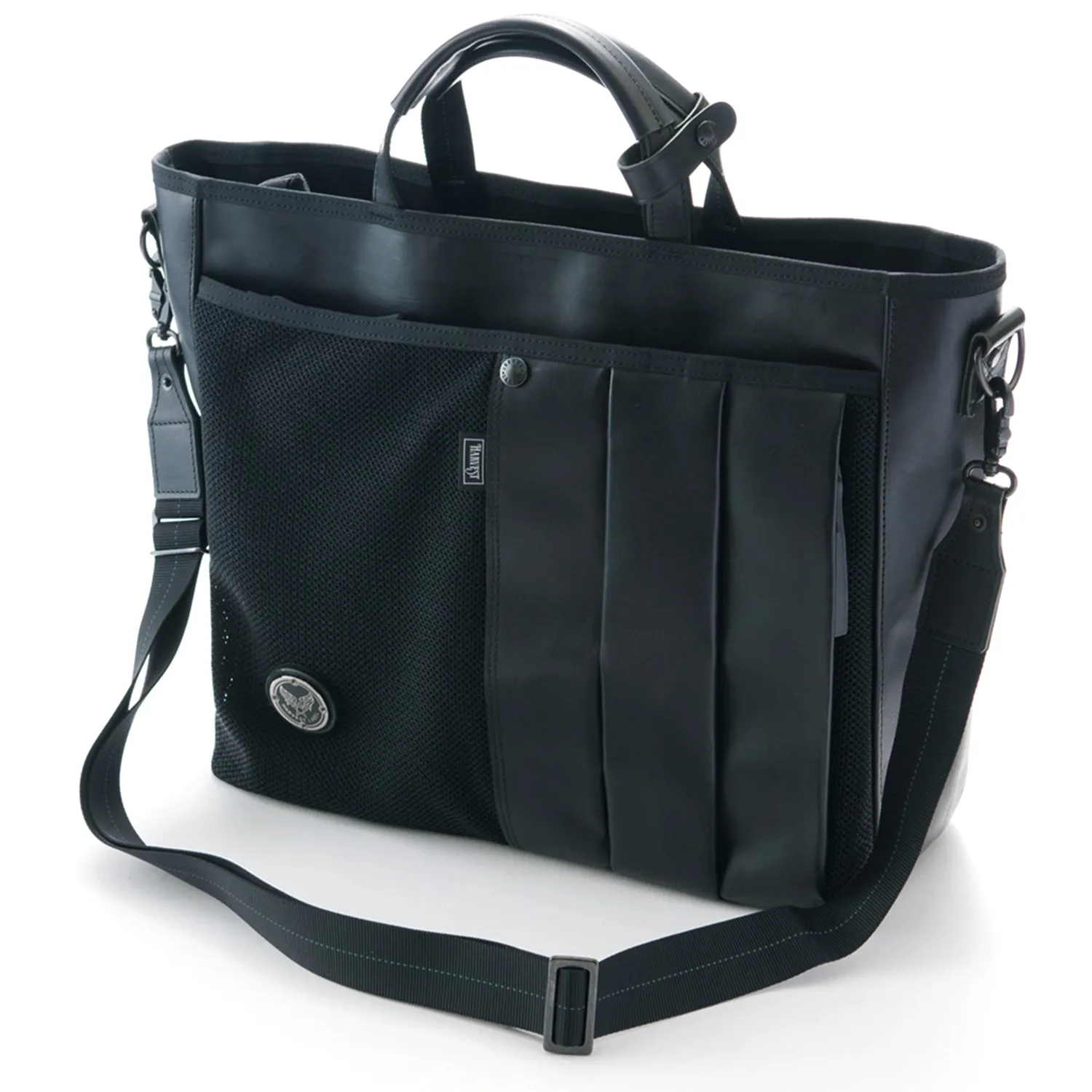 Harvest Label Custom Pelle HP-0204 businesstaske sort læder