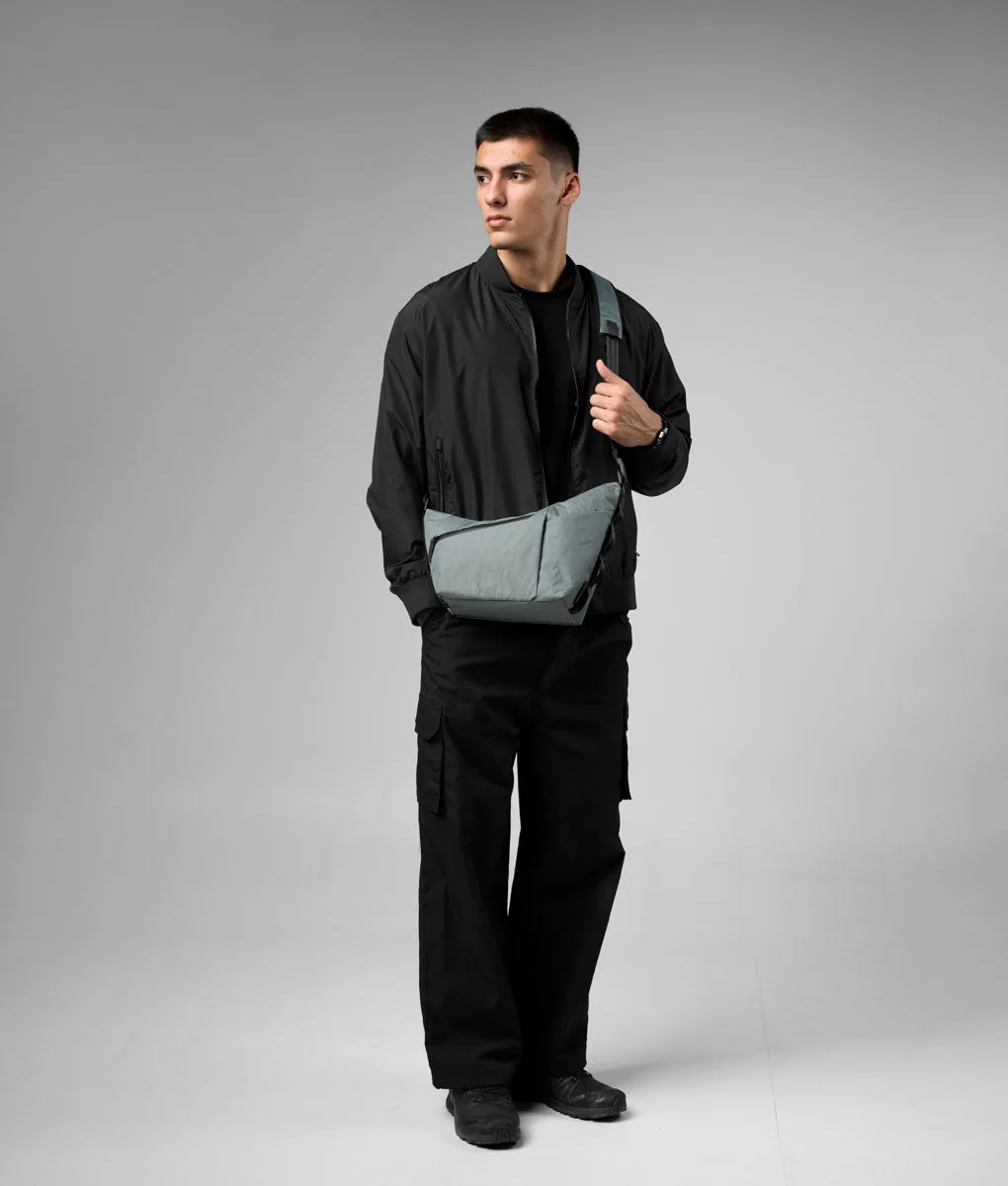 Alpaka Flow Satchel 4L skuldertaske grå vejrbestandig