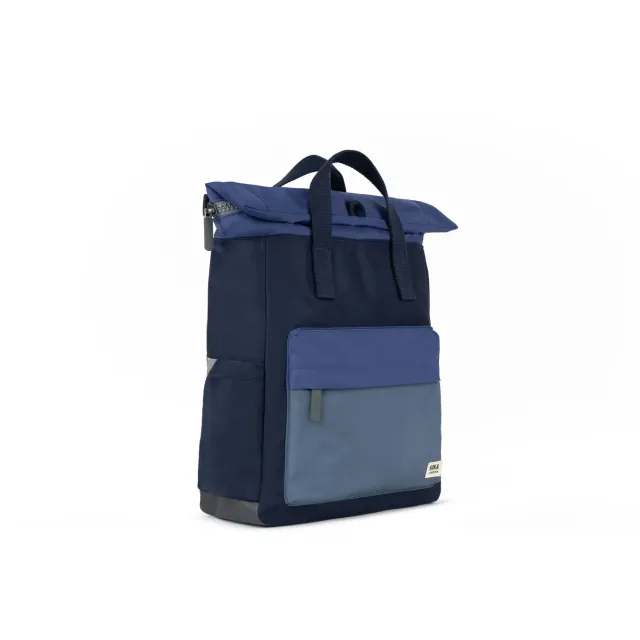 Roka London Canfield roll top rygsæk indigo medium vandtæt