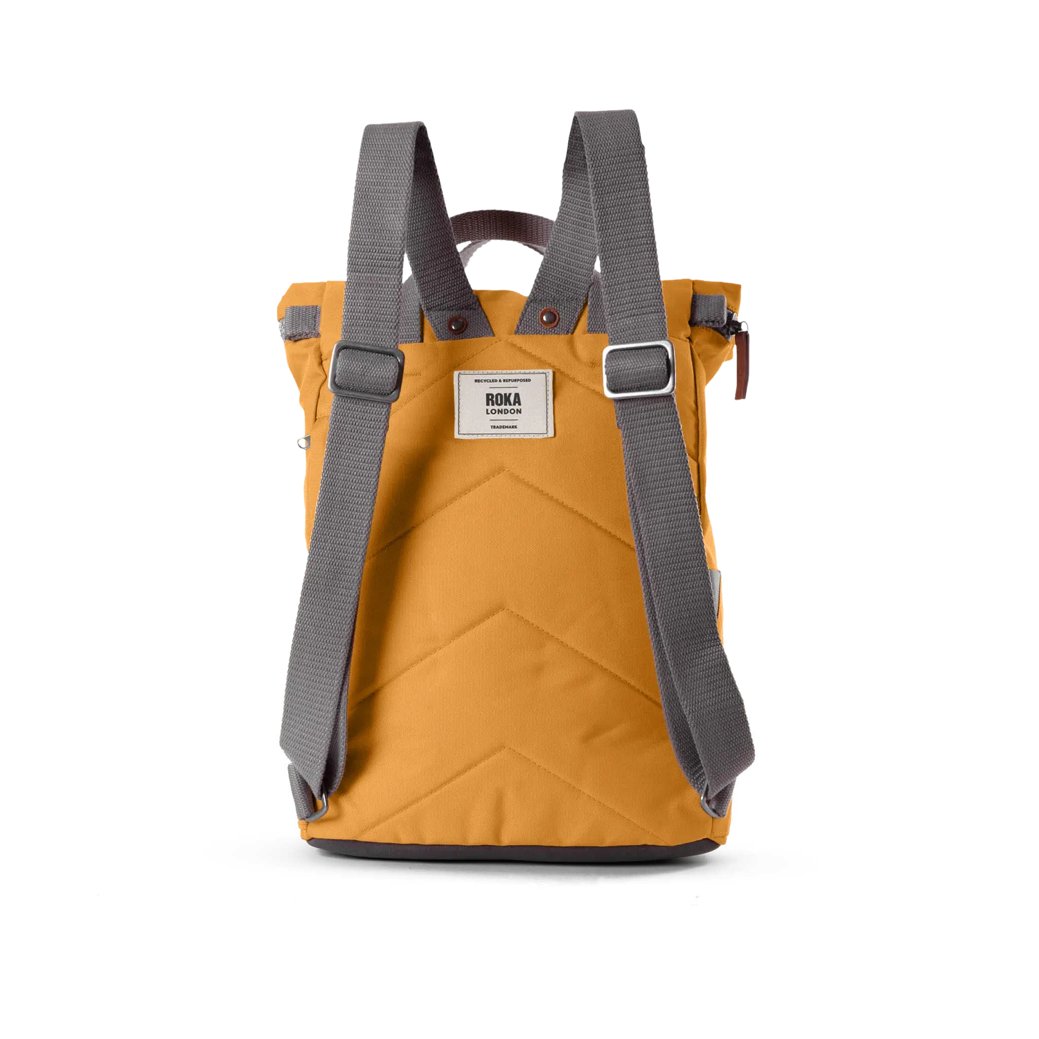 Roka London Finchley Flax rygsæk Medium roll-top laptoprum