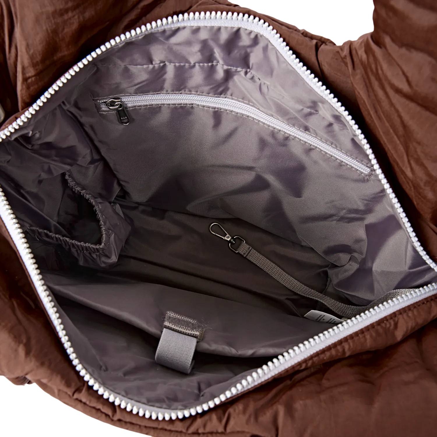Roka London Oxford skuldertaske Chocolate medium 24,3 liter laptoprum