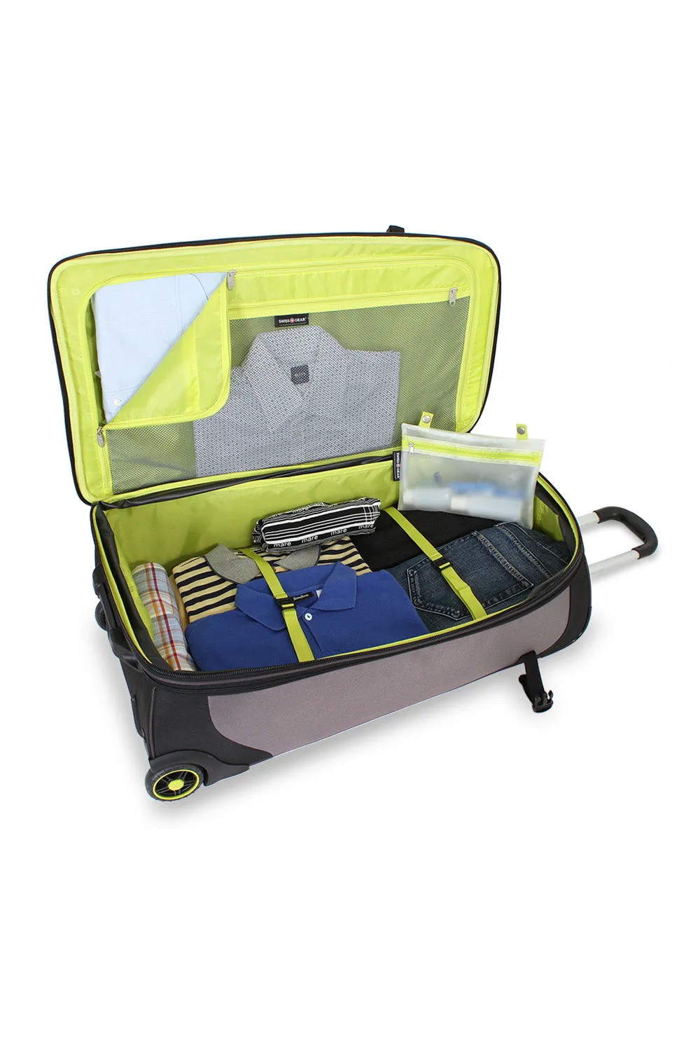 Swissgear 7261 duffel roller 30" grå 7-9 dage