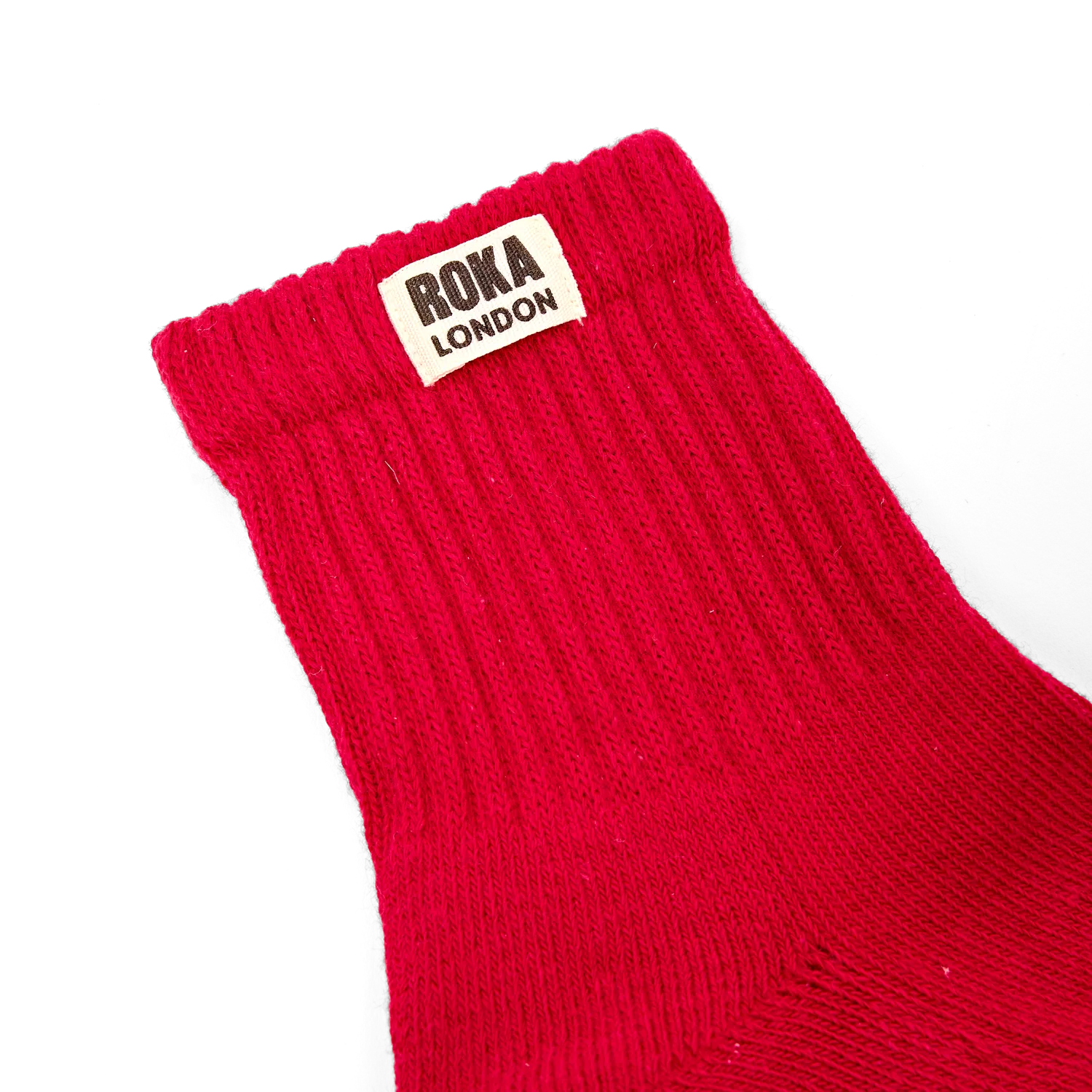 Roka London Windsor strømper scarlet EU 36-42