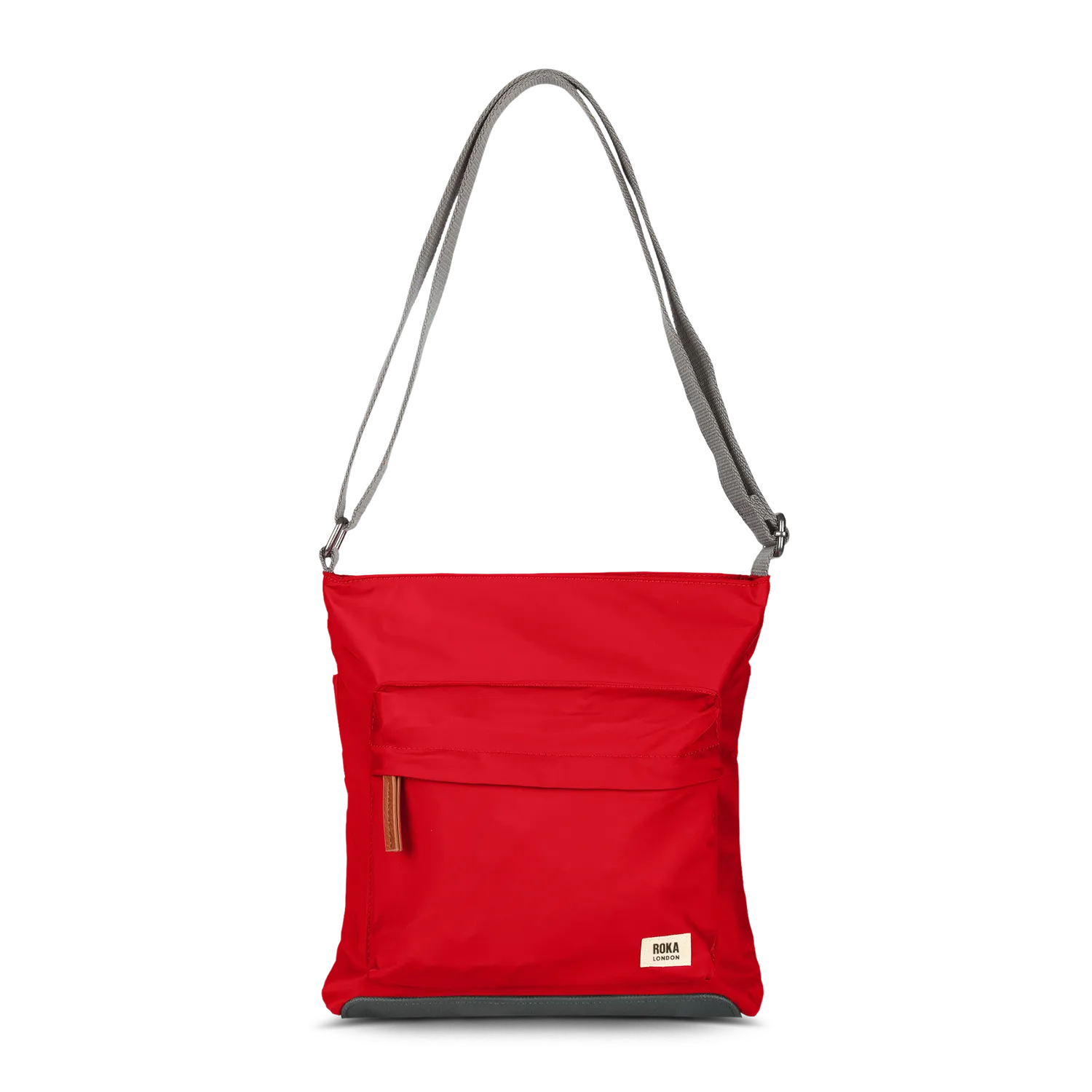 Roka London Kennington Medium crossbody Cranberry
