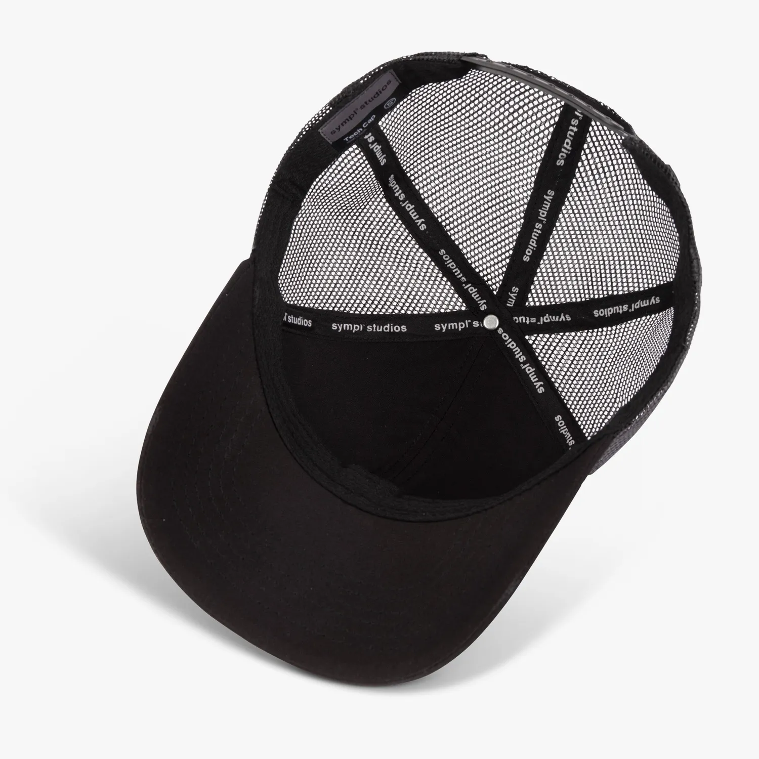 Sympl Tech Trucker kasket sort vandafvisende