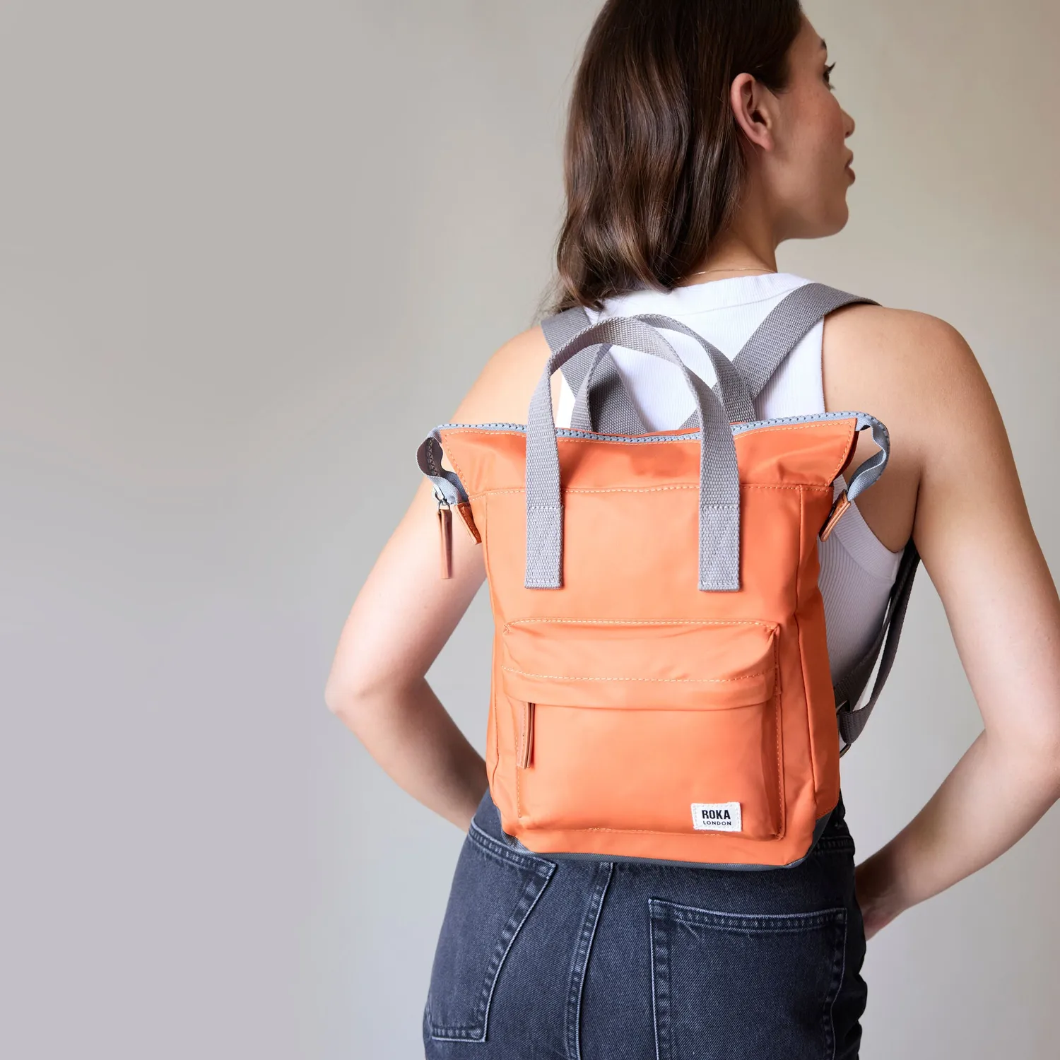 Roka London Bantry rygsæk sort laptoprum 7,4 liter small