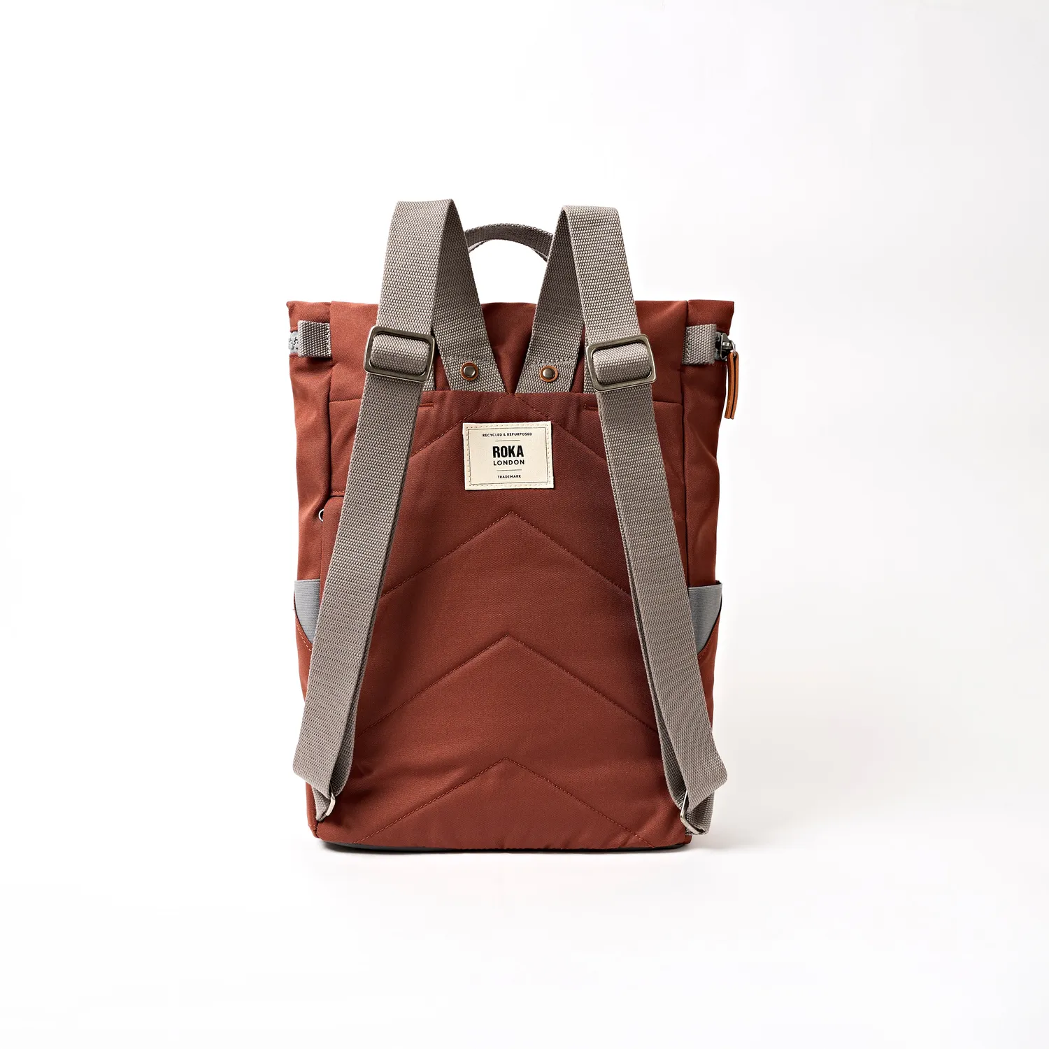 Roka London Finchley Henna rygsæk Small laptoprum